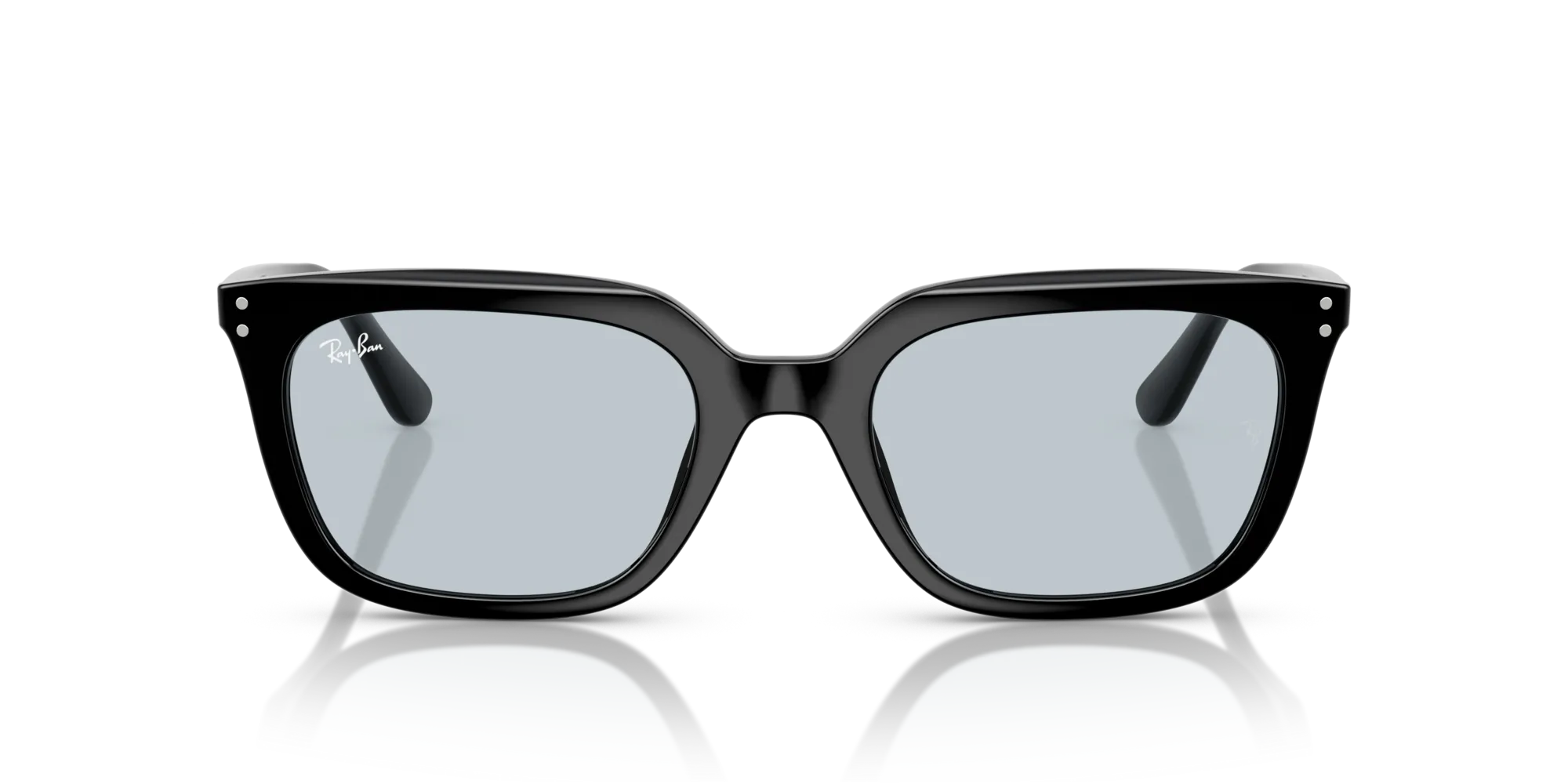 Ray - Ban RB4439D 901/72 Occhiali da sole Acetato Nero Blu Squadrata Normale - immagine 3