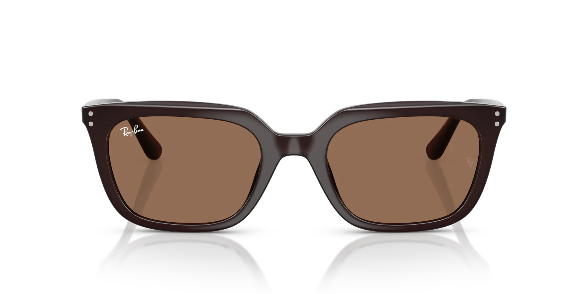 Ray - Ban RB4439D 623173 Occhiali da sole Acetato Marrone Marrone Squadrata Normale - immagine 3
