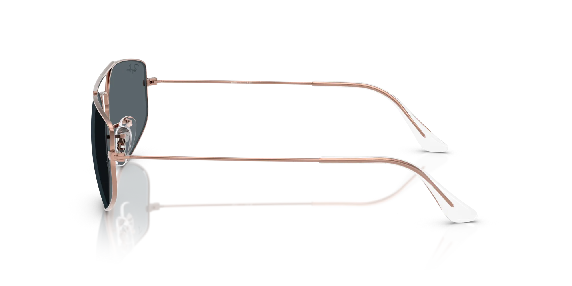 Ray - Ban RB3845 EXPLORER 5 9035R5 Occhiali da sole Metallo Bronzo Blu Geometrica Normale - immagine 4