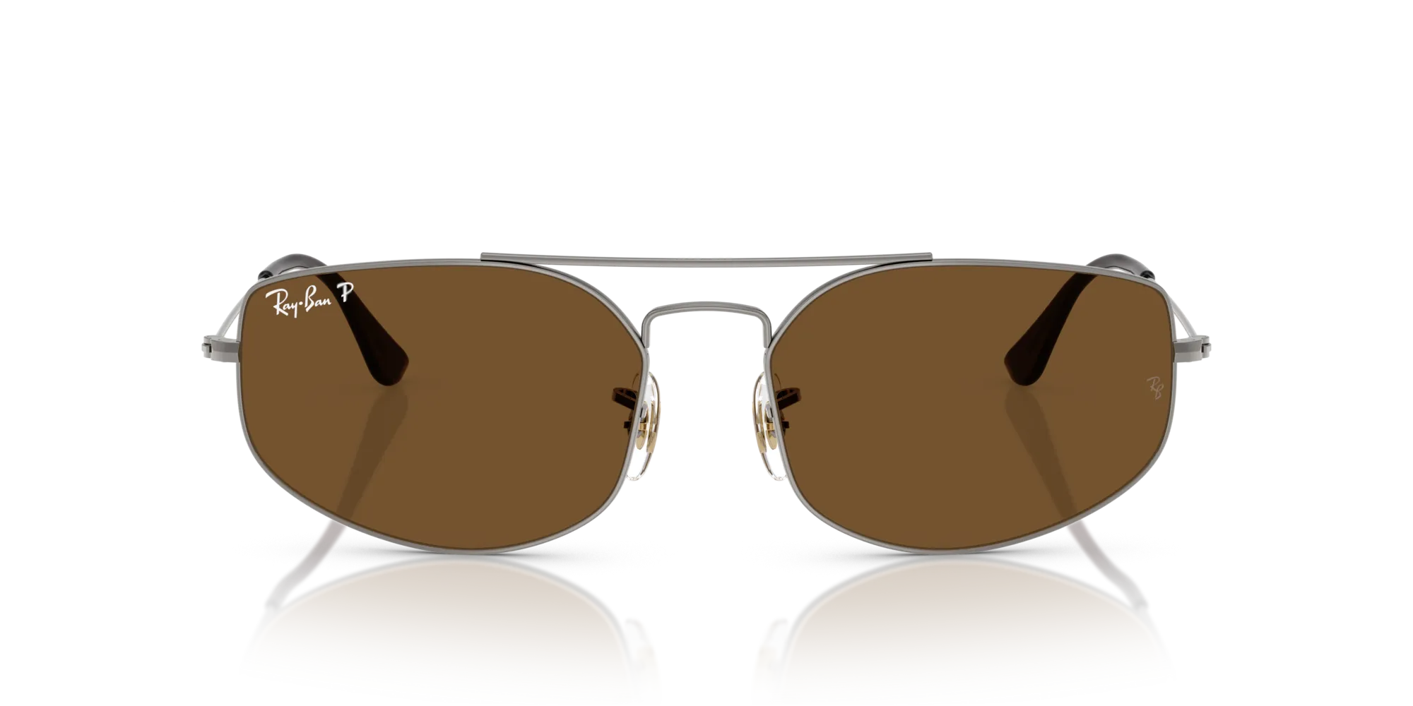 Ray - Ban RB3845 EXPLORER 5 004/57 Occhiali da sole Metallo Grigio Geometrica Polarizzata - immagine 3