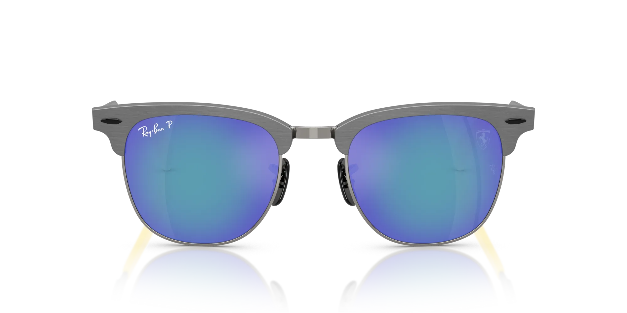Ray - Ban RB3807M F1134L Occhiali da sole Grigio Squadrata Polarizzata - immagine 3