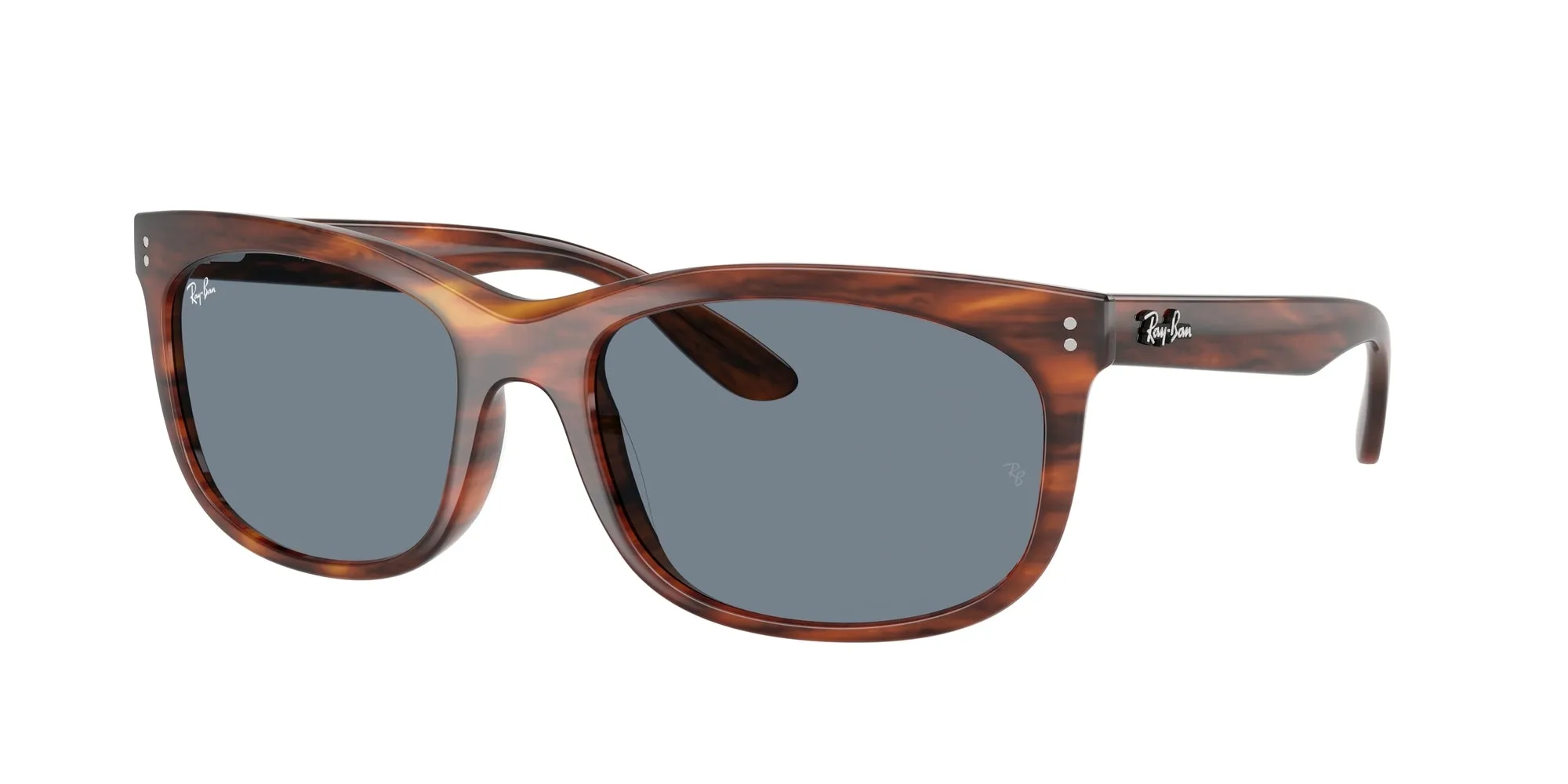 Ray - Ban RB2389 BALORETTE 954/62 Occhiali da sole Acetato Marrone Blu Pillow Normale - immagine 1