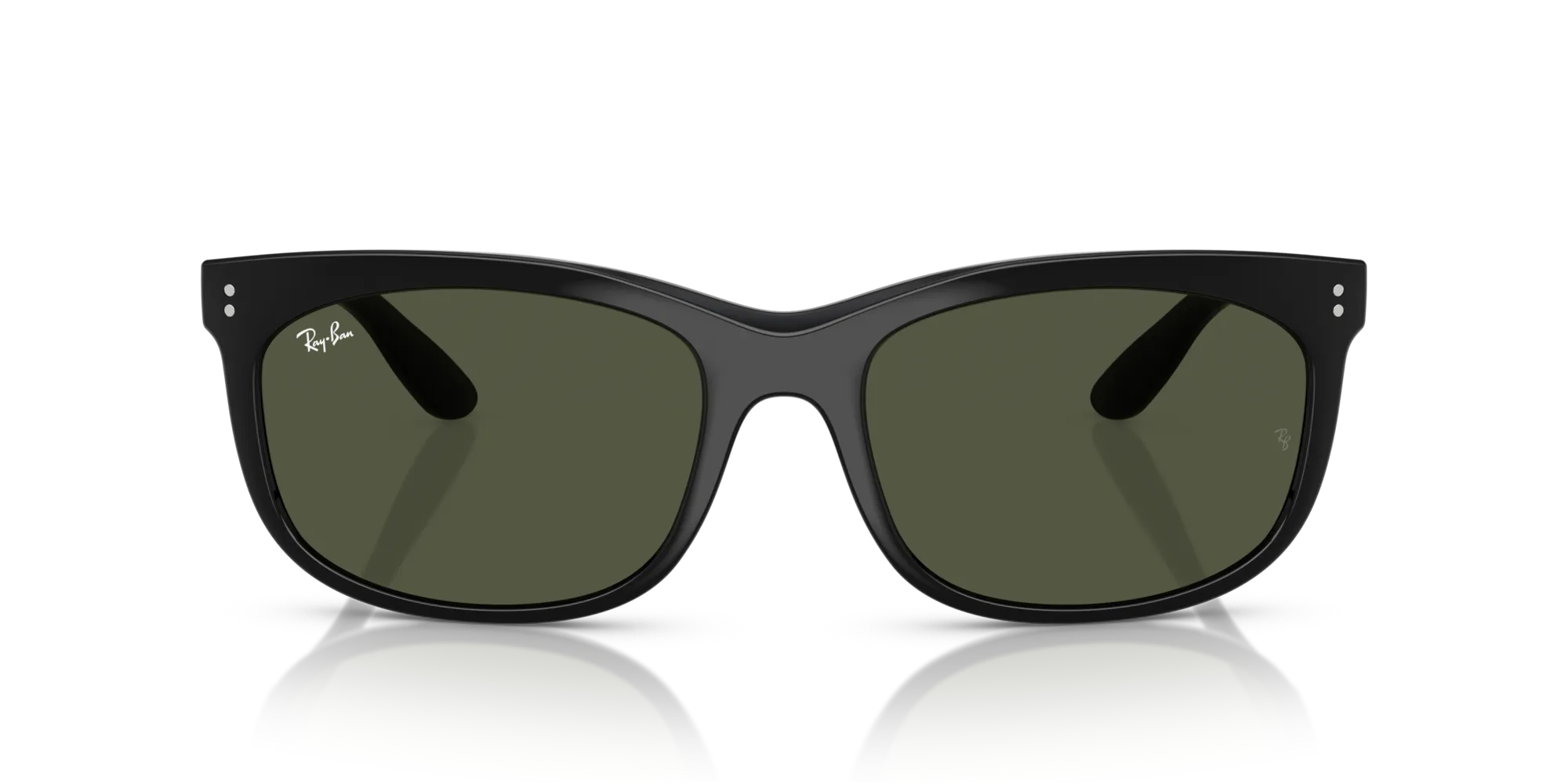 Ray - Ban RB2389 BALORETTE 901/31 Occhiali da sole Acetato Nero Verde G15 Pillow Normale - immagine 3