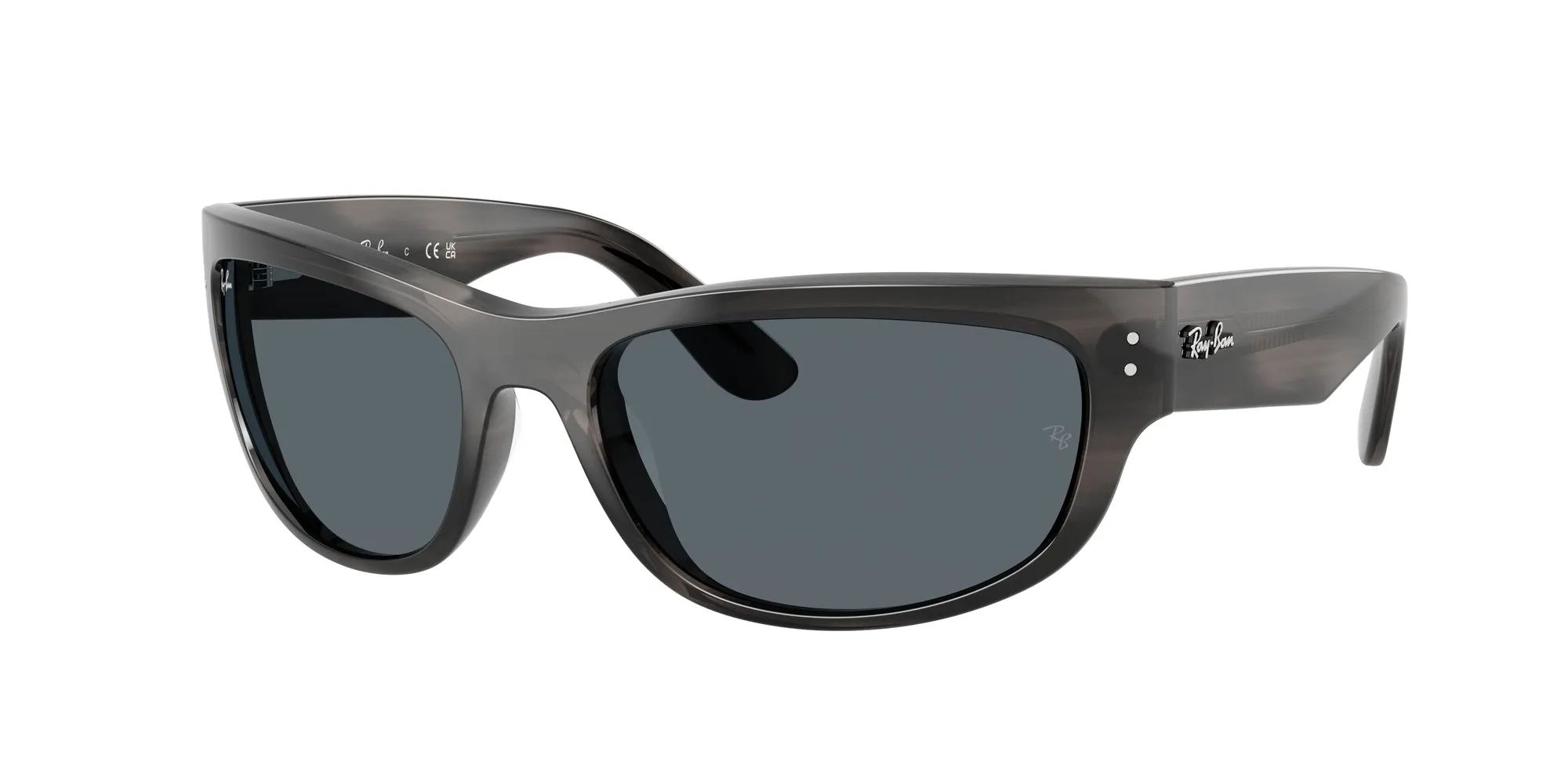 Ray - Ban RB2289 MEGA BALORAMA 1404R5 Occhiali da sole Acetato Grigio Blu Pillow Normale - immagine 1