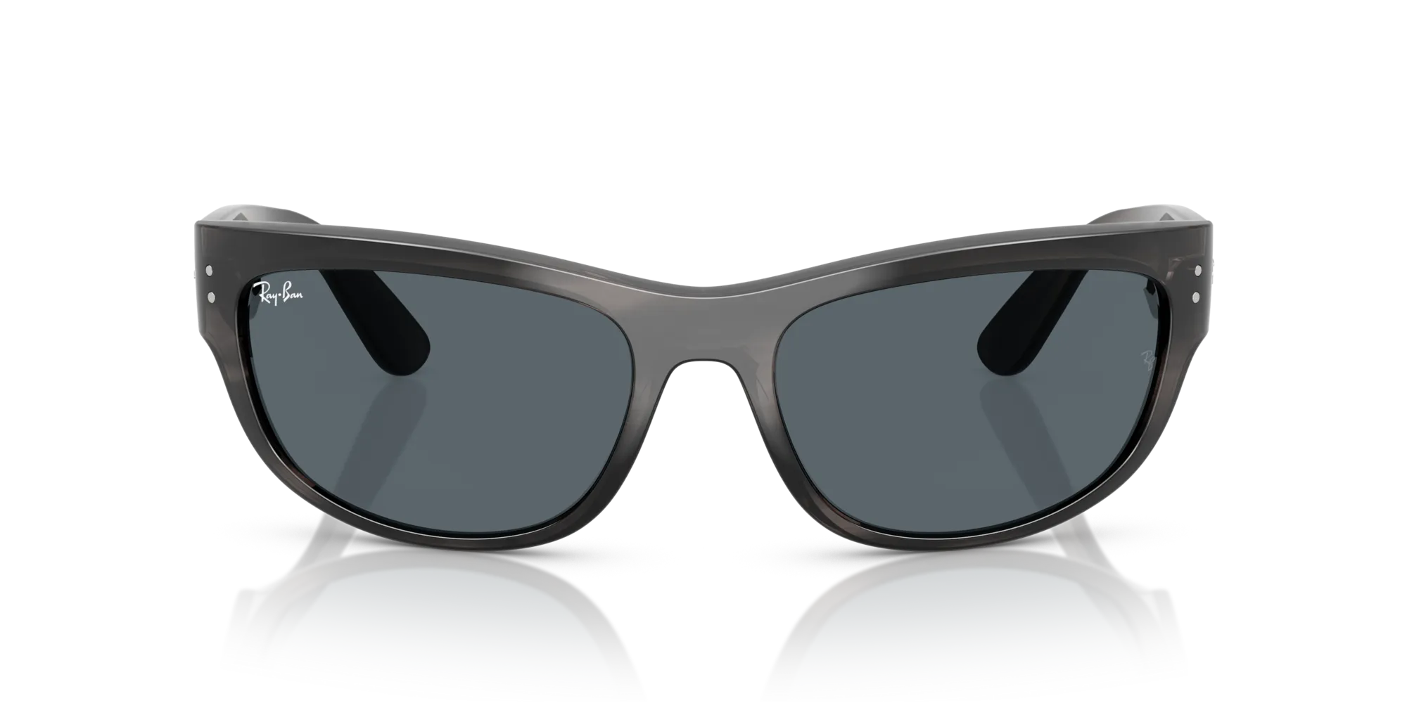 Ray - Ban RB2289 MEGA BALORAMA 1404R5 Occhiali da sole Acetato Grigio Blu Pillow Normale - immagine 3