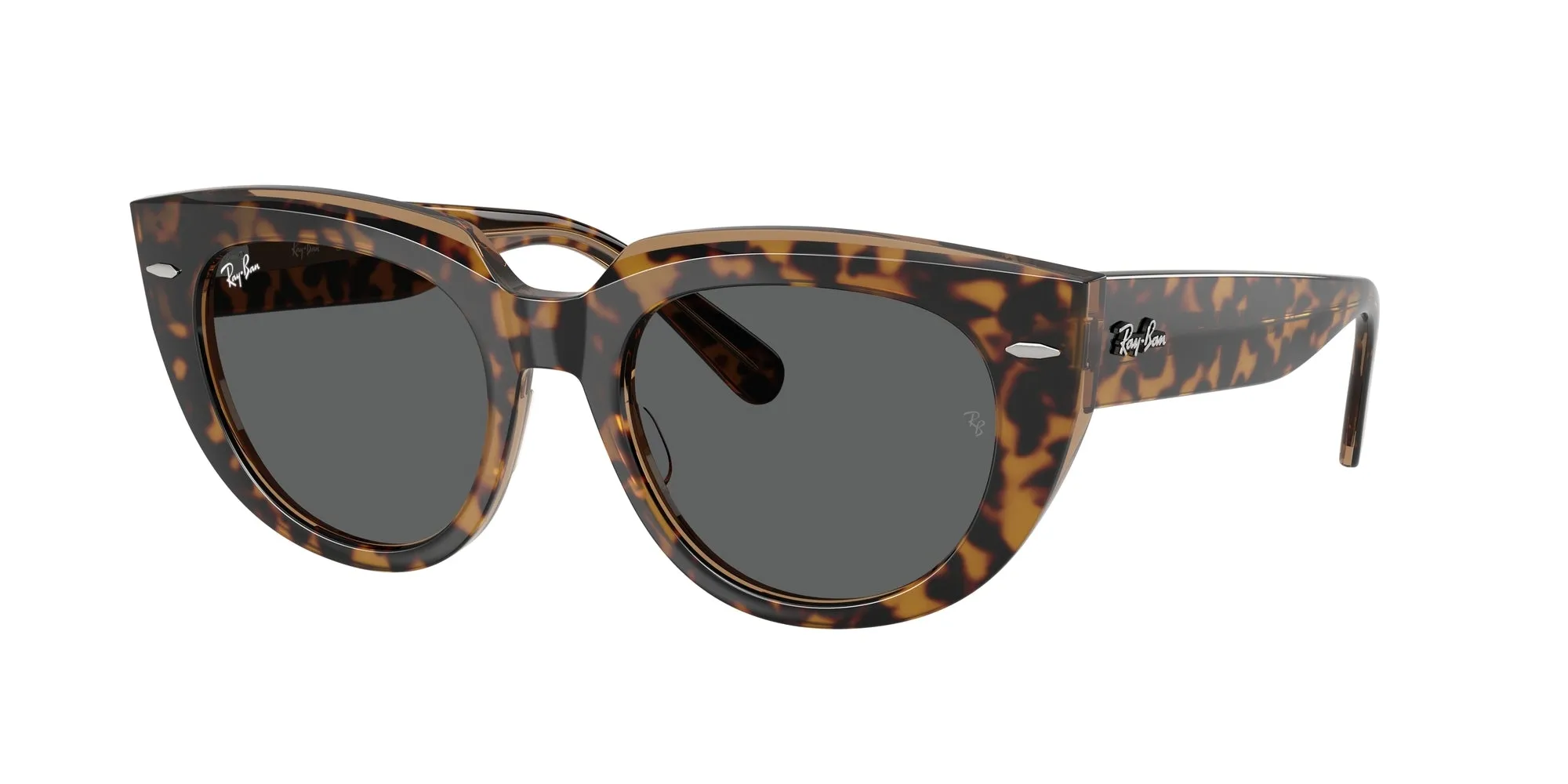 Ray - Ban RB2286 DOREEN 1292B1 Occhiali da sole Acetato Oro Grigio Squadrata Normale - immagine 1