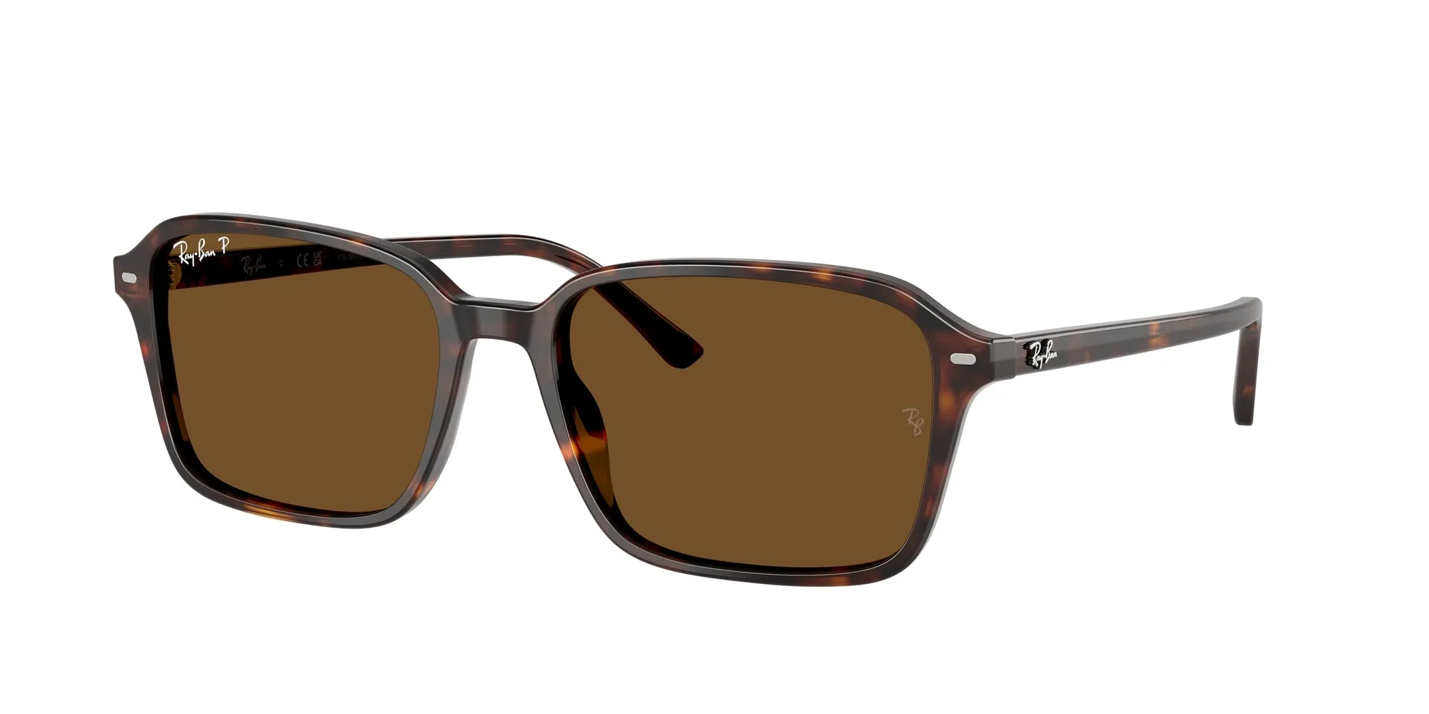 Ray - Ban RB2231 RAIMOND 902/57 Occhiali da sole Acetato Tartaruga Squadrata Polarizzata - immagine 1