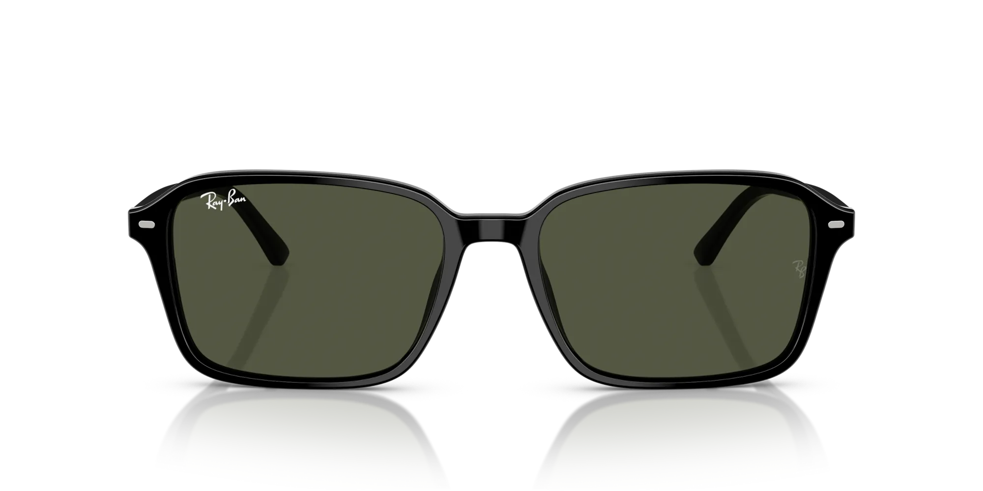 Ray - Ban RB2231 RAIMOND 901/31 Occhiali da sole Acetato Nero Verde G15 Squadrata Normale - immagine 3