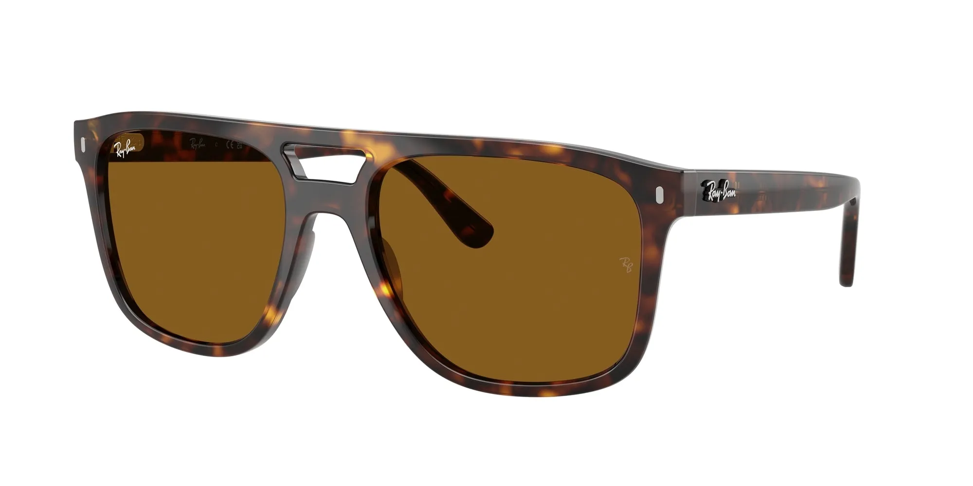 Ray - Ban RB2213 902/33 Occhiali da sole Acetato Tartaruga Squadrata Normale - immagine 1