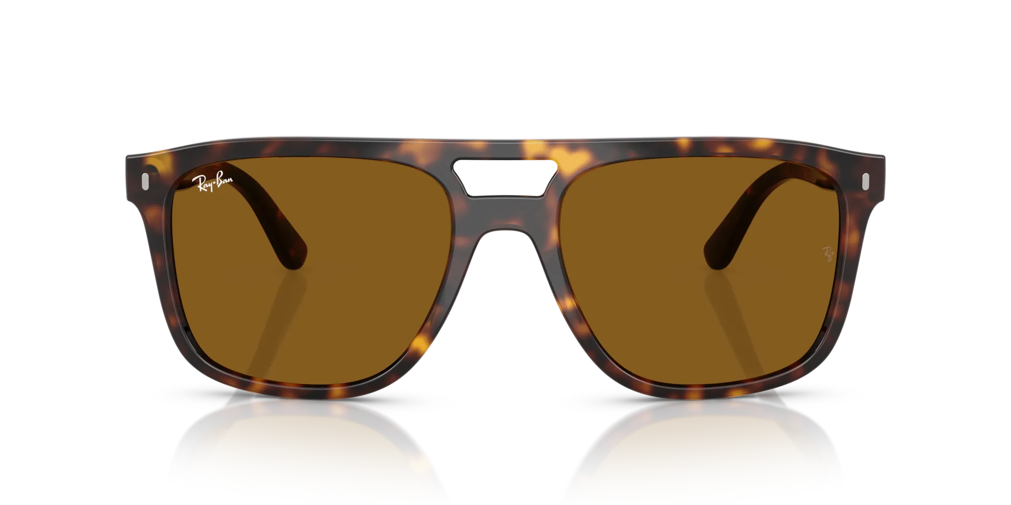 Ray - Ban RB2213 902/33 Occhiali da sole Acetato Tartaruga Squadrata Normale - immagine 3