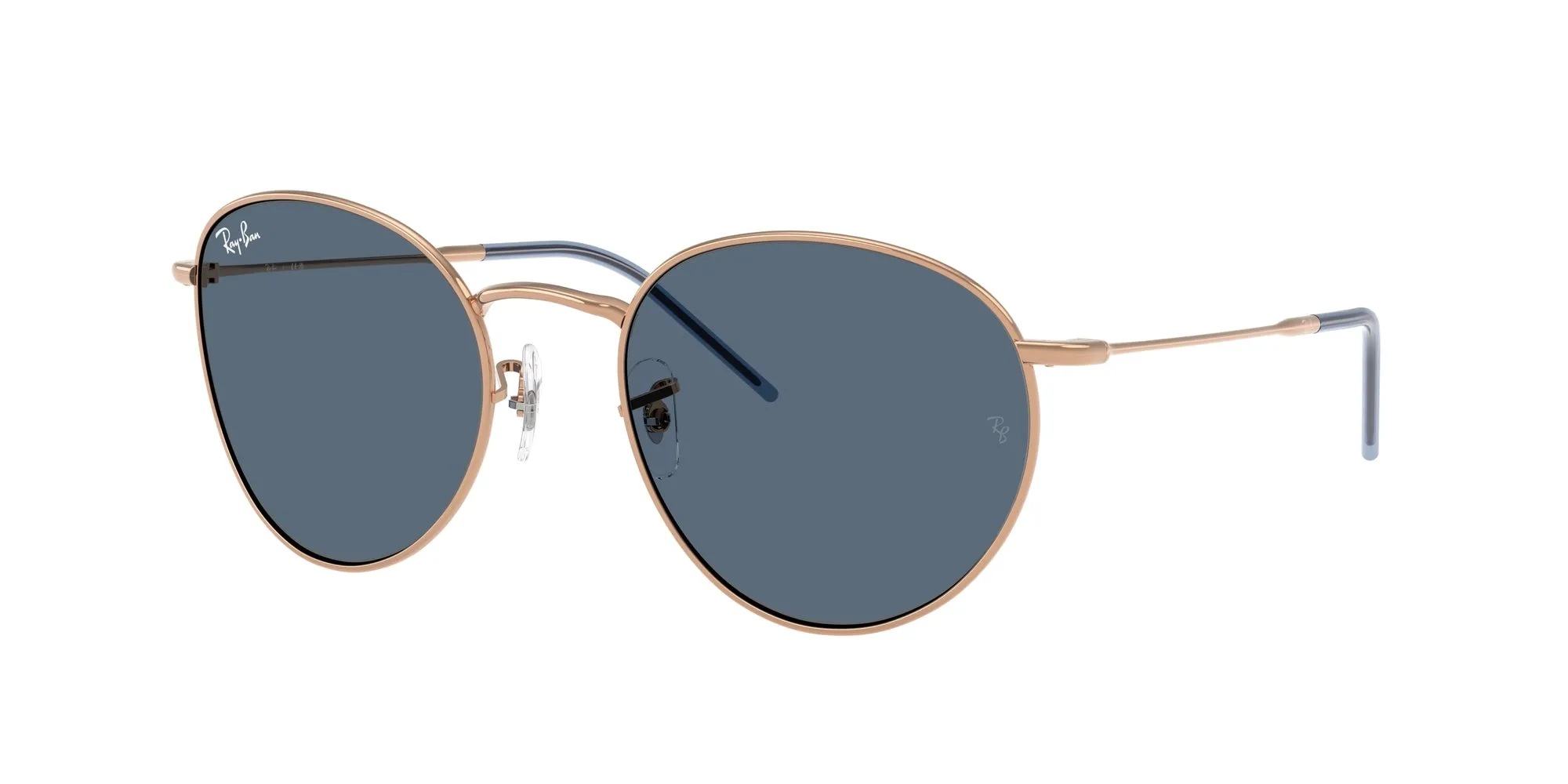Ray - Ban RBR0103S ROUND REVERSE 92023A Occhiali da sole Metallo Oro Blu Pantos Normale - immagine 1