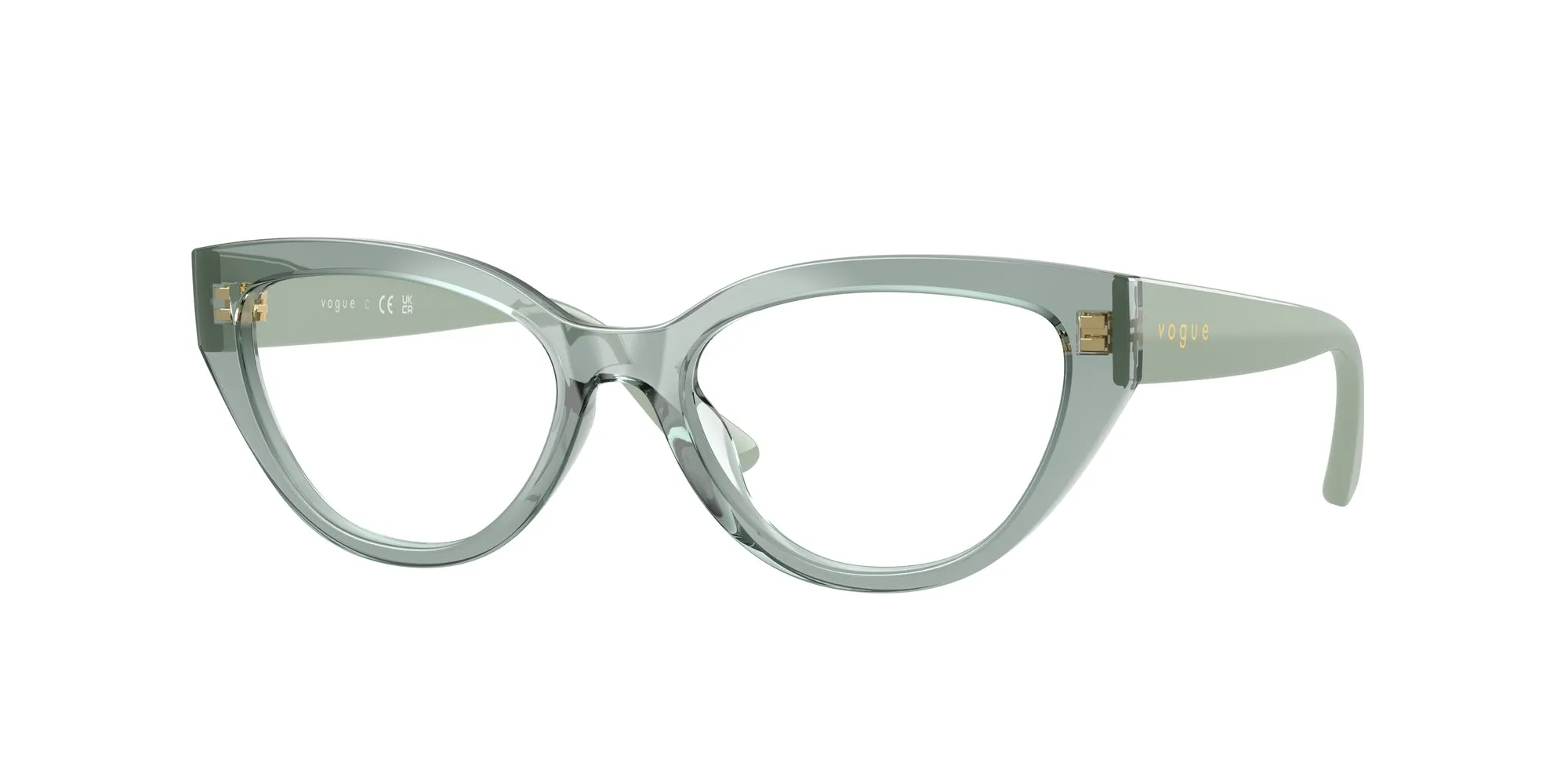 VOGUE EYEWEAR VY2031 3117 Montature da vista Nylon Verde Farfalla Normale - immagine 1