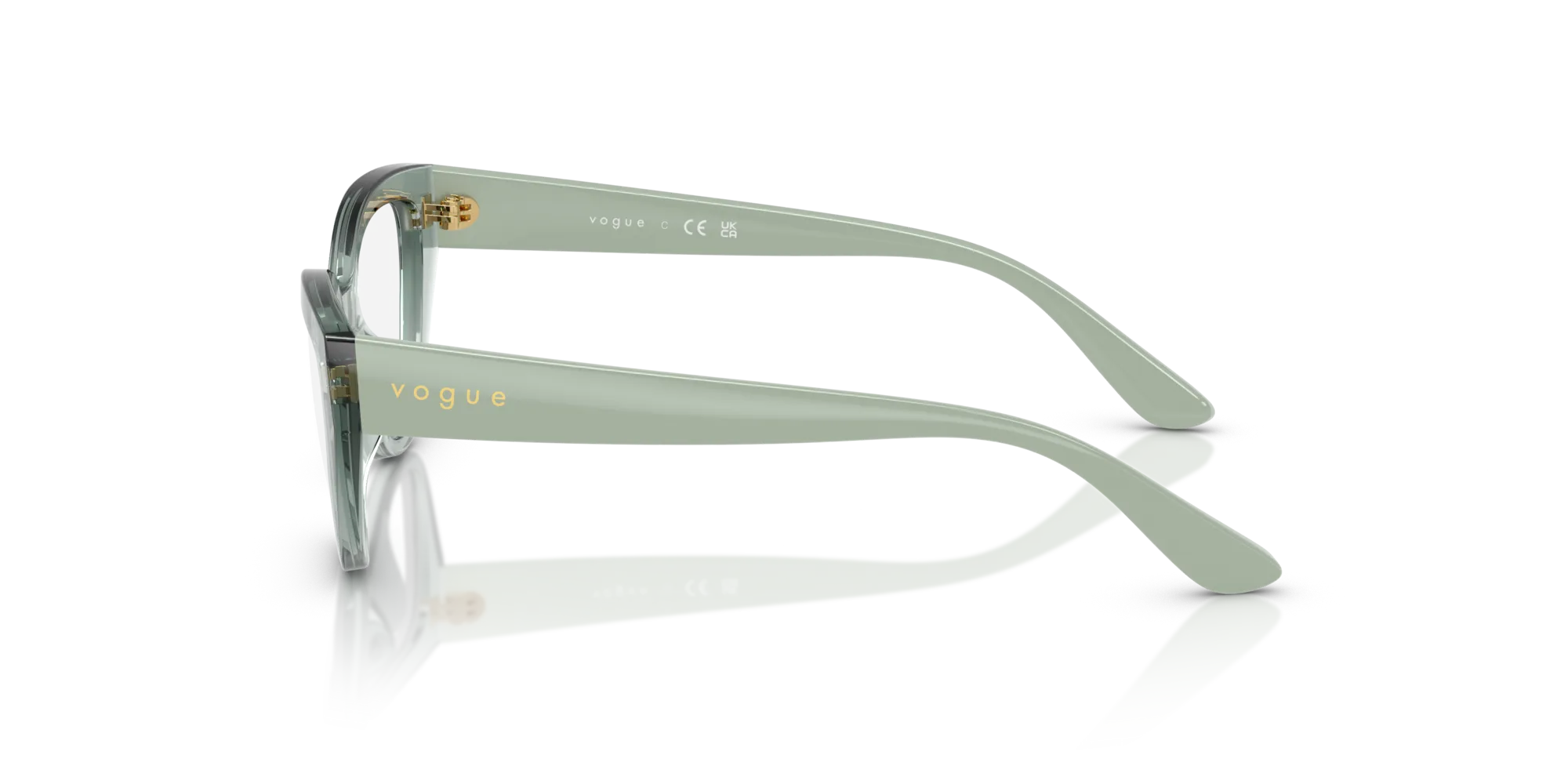 VOGUE EYEWEAR VY2031 3117 Montature da vista Nylon Verde Farfalla Normale - immagine 4