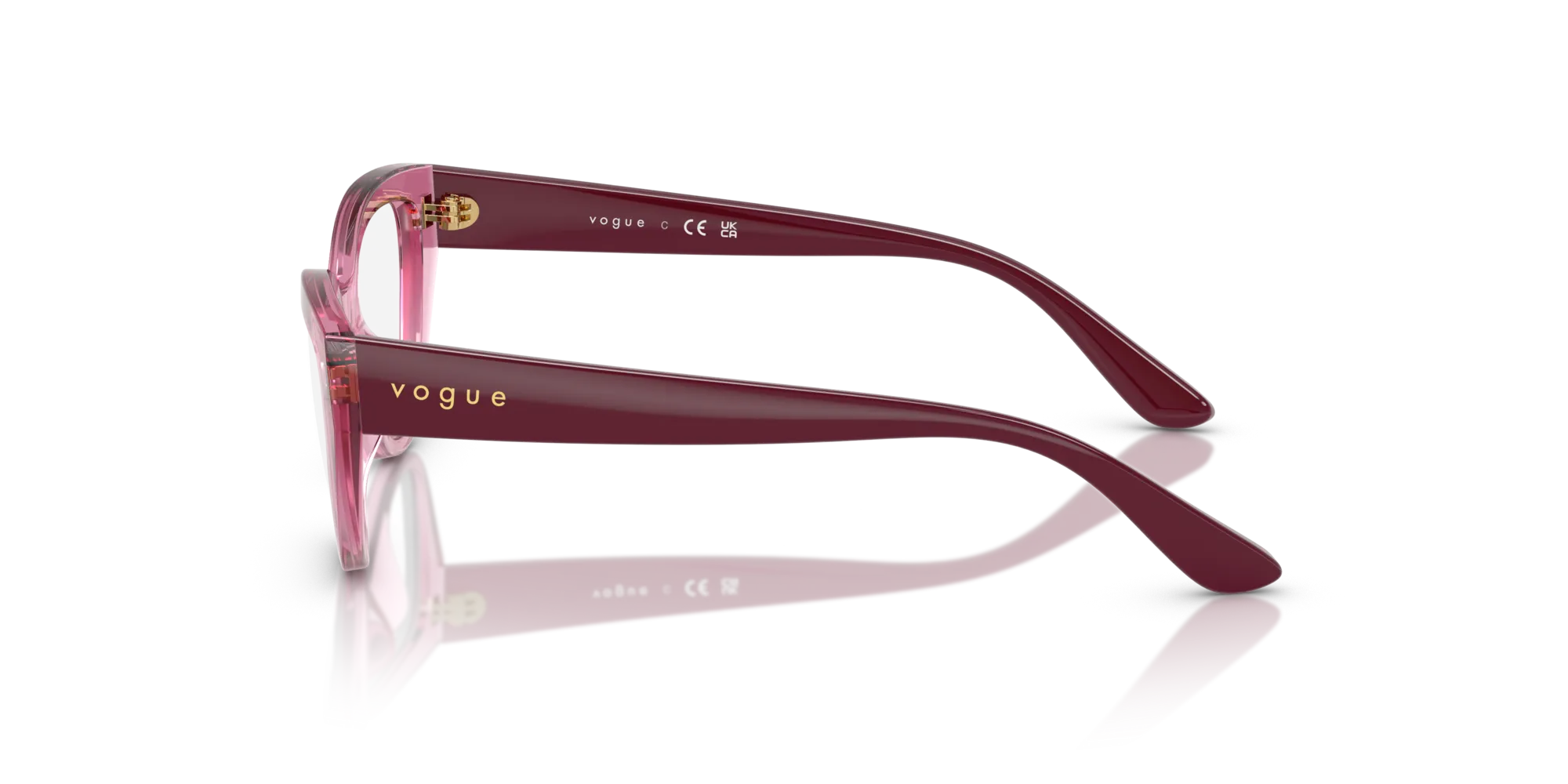 VOGUE EYEWEAR VY2031 2613 Montature da vista Nylon Rosa Farfalla Normale - immagine 4