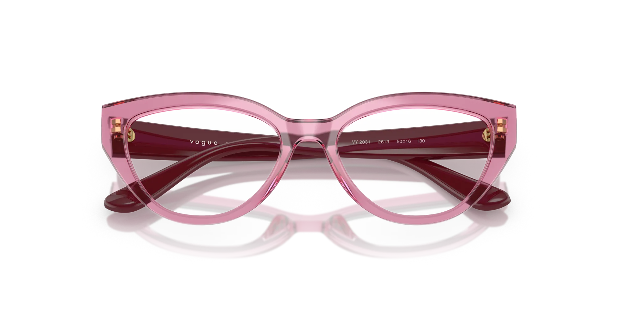 VOGUE EYEWEAR VY2031 2613 Montature da vista Nylon Rosa Farfalla Normale - immagine 2
