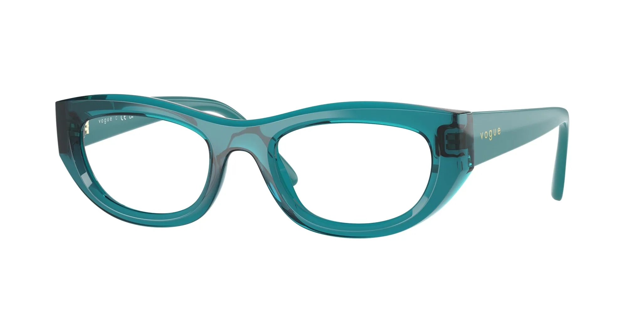 VOGUE EYEWEAR VO5615 3068 Montature da vista Nylon Blu Cat Eye Normale - immagine 1