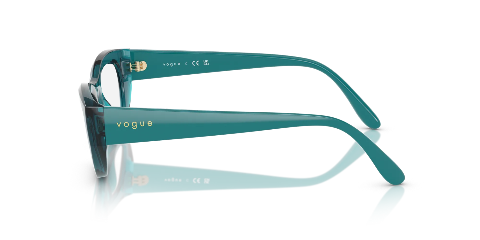 VOGUE EYEWEAR VO5615 3068 Montature da vista Nylon Blu Cat Eye Normale - immagine 4