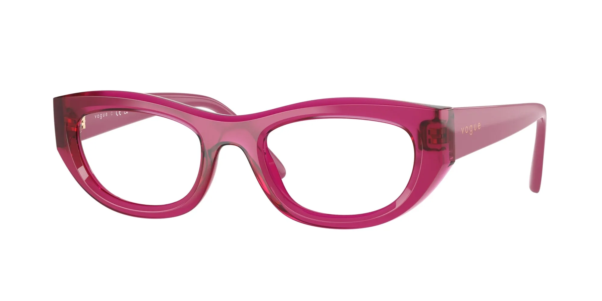 VOGUE EYEWEAR VO5615 2987 Montature da vista Nylon Viola Cat Eye Normale - immagine 1