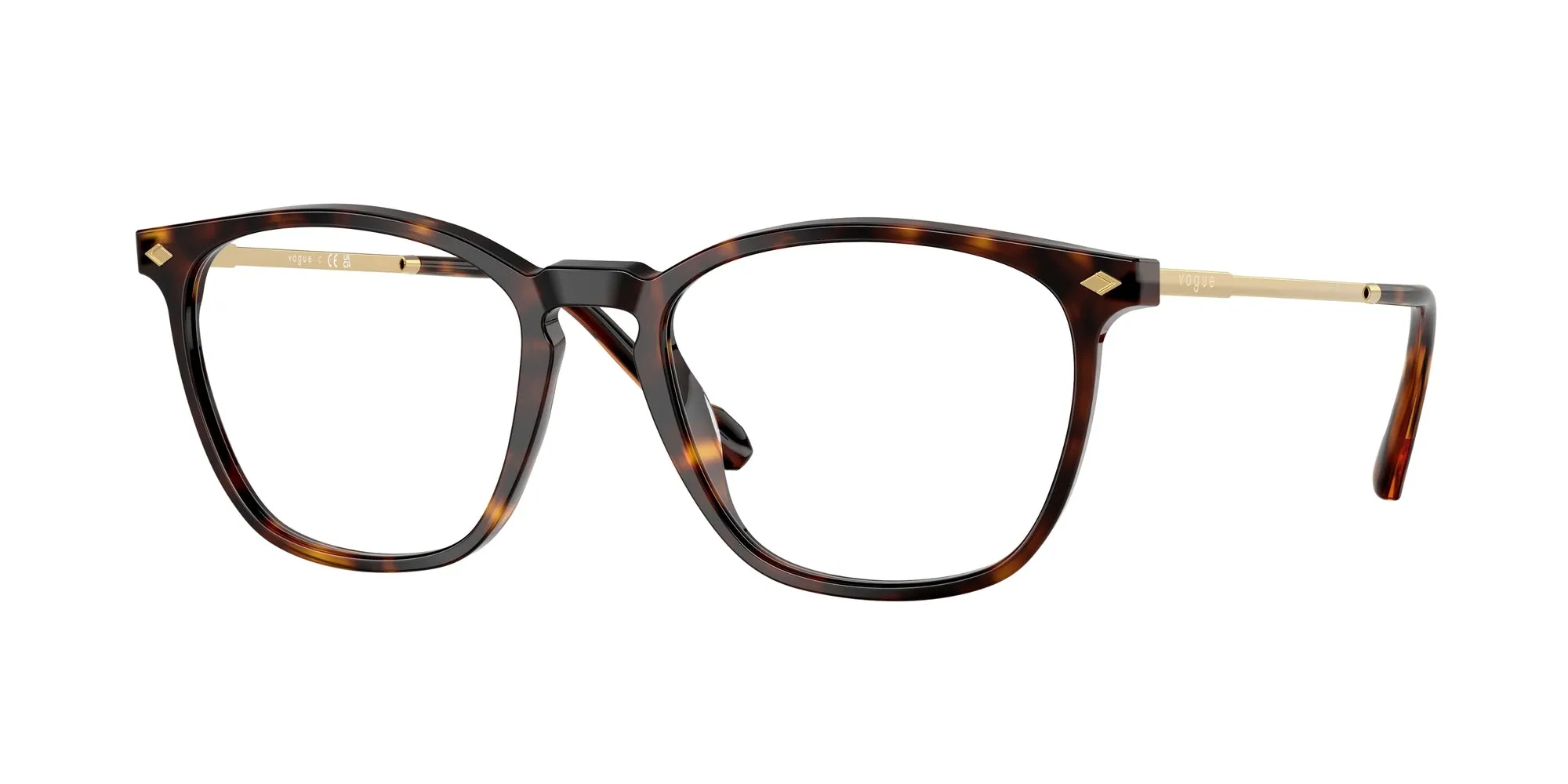 VOGUE EYEWEAR VO5614 W656 Montature da vista Acetato Marrone Pillow Normale - immagine 1