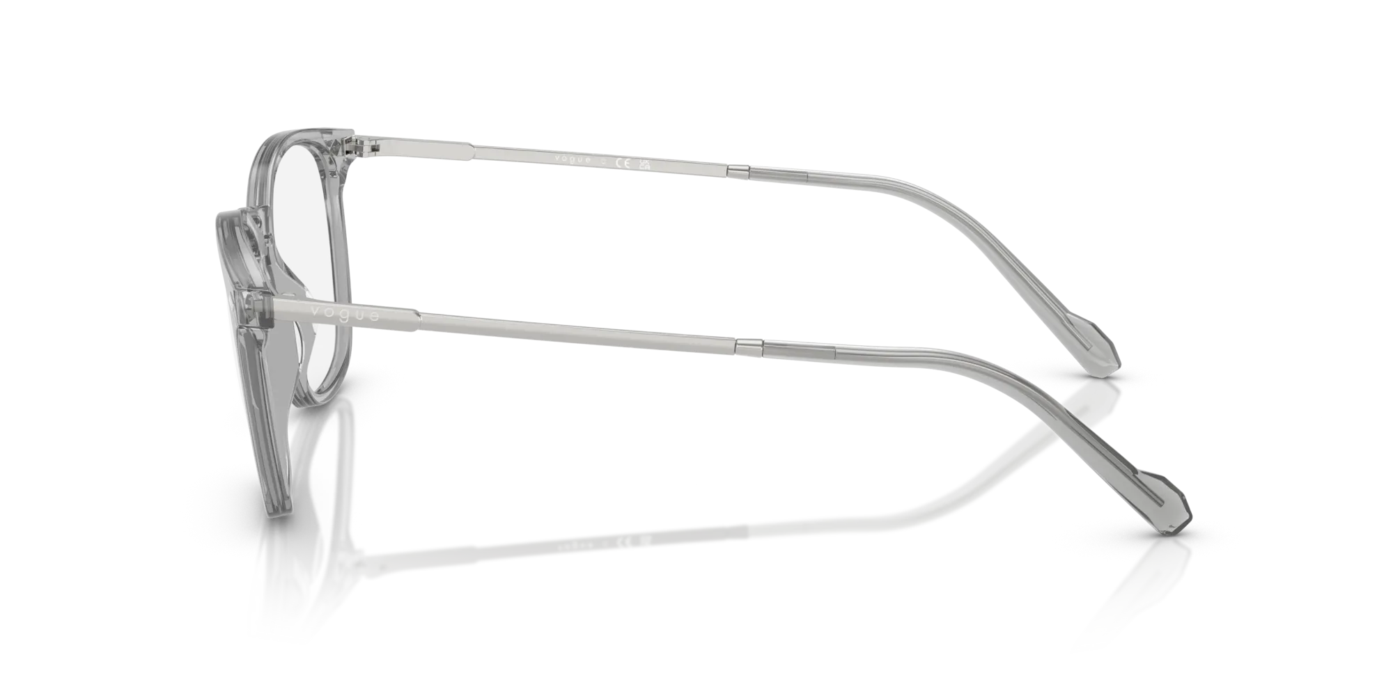 VOGUE EYEWEAR VO5614 3188 Montature da vista Acetato Grigio Pillow Normale - immagine 4