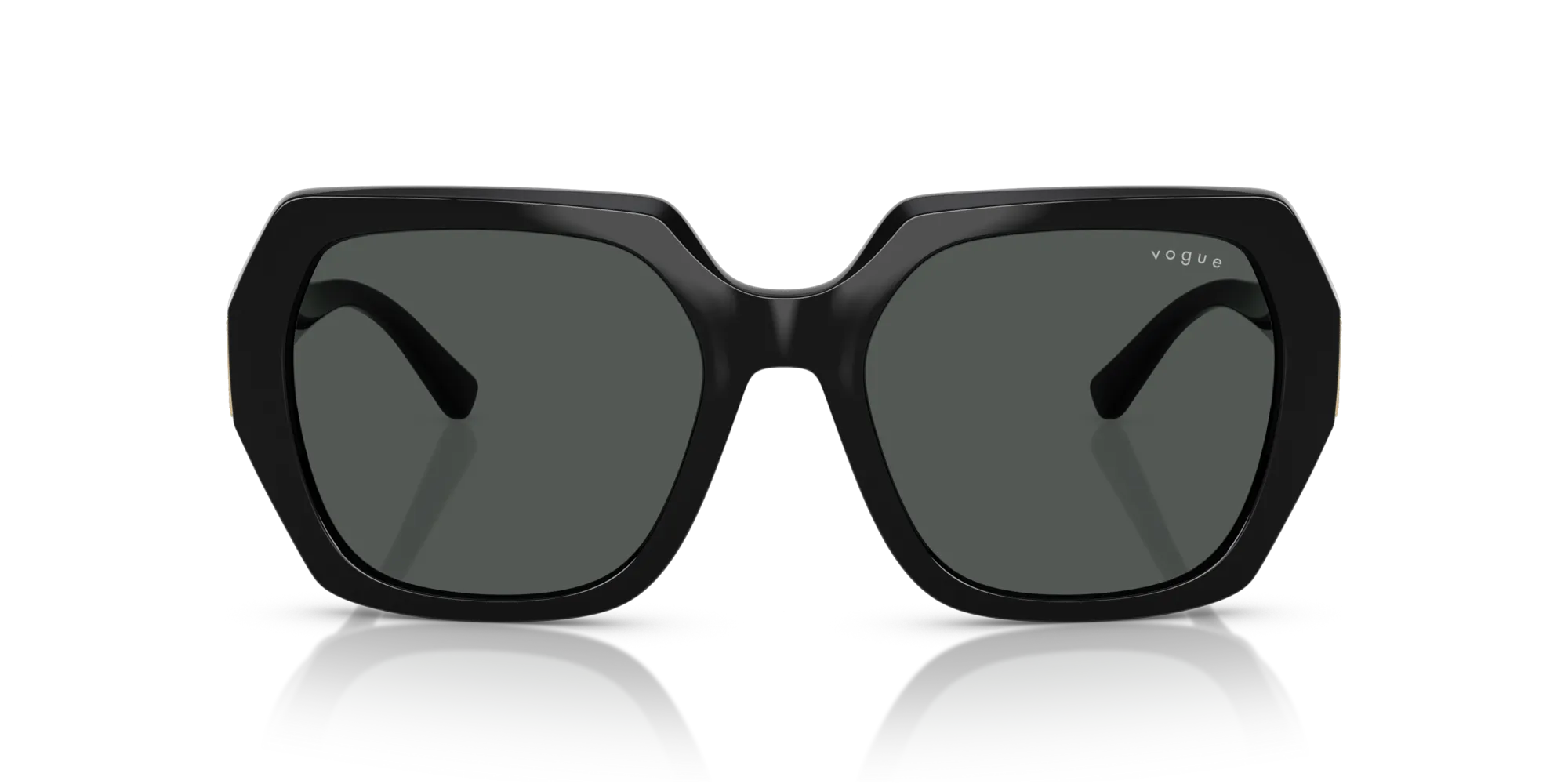 VOGUE EYEWEAR VO5612SB W44/87 Occhiali da sole Nylon Nero Grigio Geometrica Normale - immagine 3