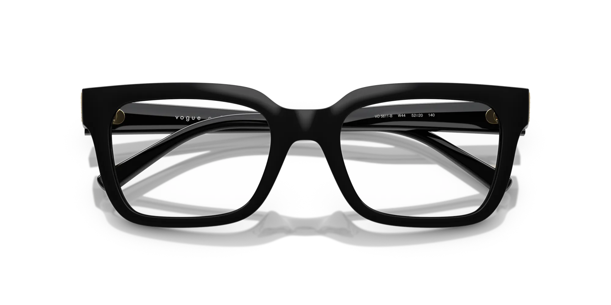VOGUE EYEWEAR VO5611B W44 Montature da vista Nylon Nero Pillow Normale - immagine 2