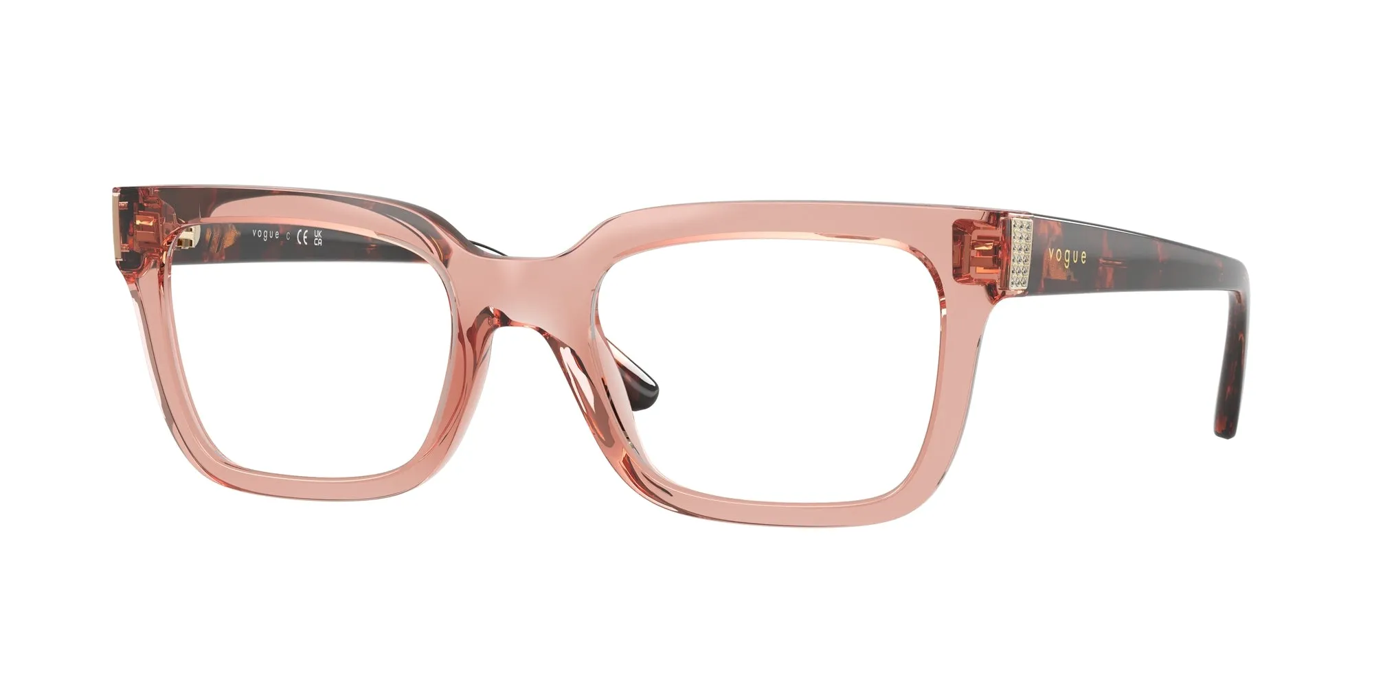 VOGUE EYEWEAR VO5611B 2864 Montature da vista Nylon Rosa Pillow Normale - immagine 1
