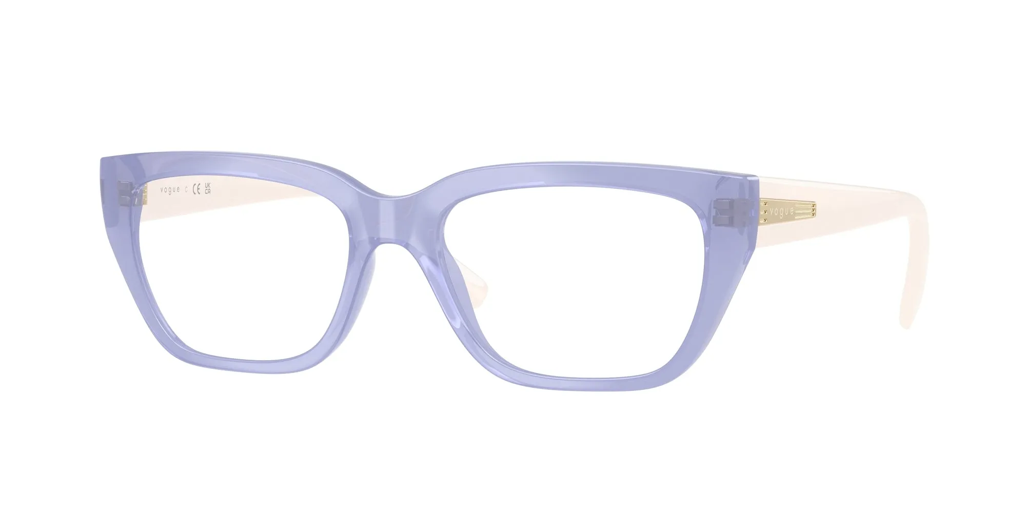 VOGUE EYEWEAR VO5609 3176 Montature da vista Nylon Viola Pillow Normale - immagine 1