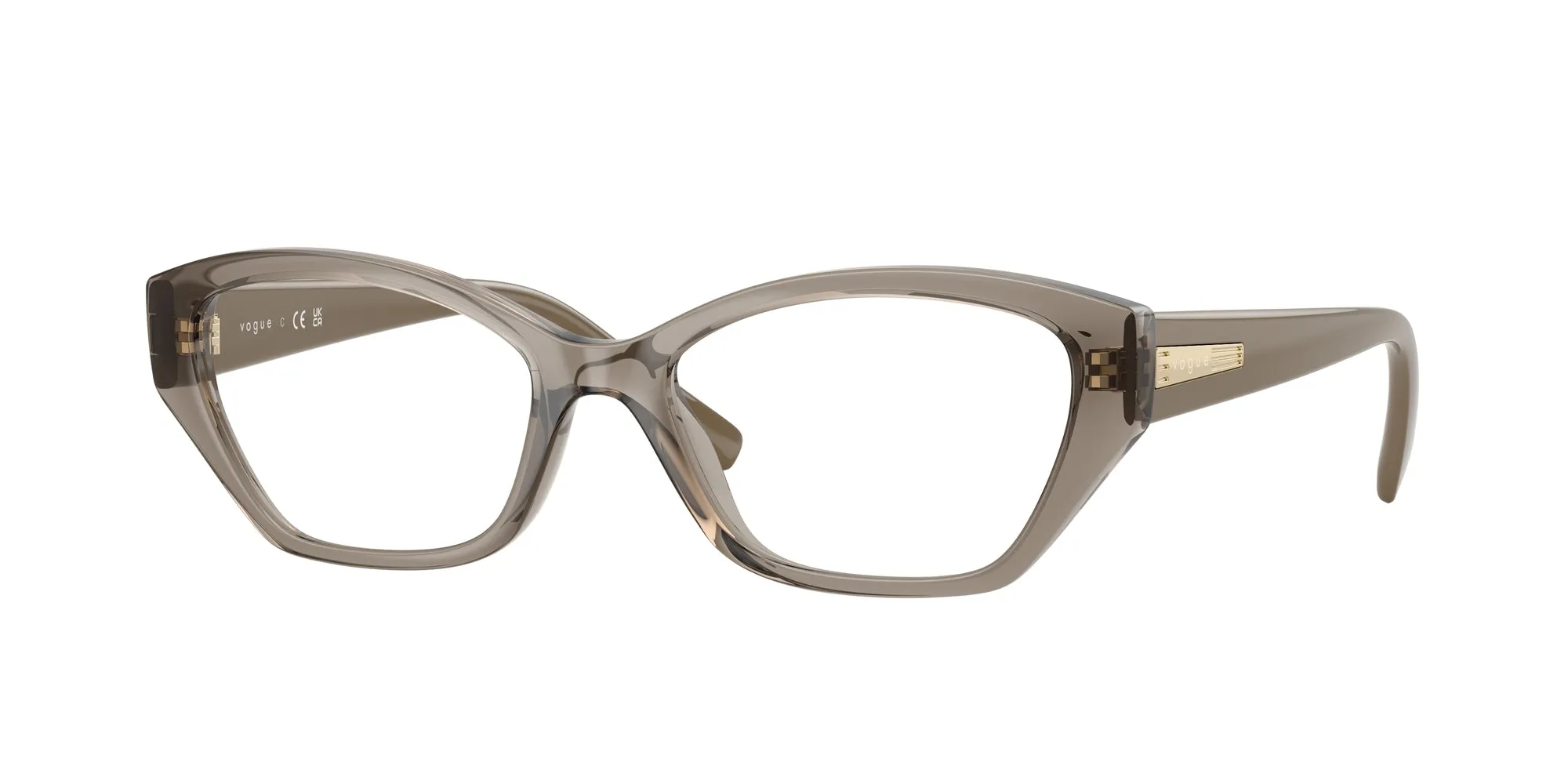 VOGUE EYEWEAR VO5608 3156 Montature da vista Nylon Marrone Cat Eye Normale - immagine 1