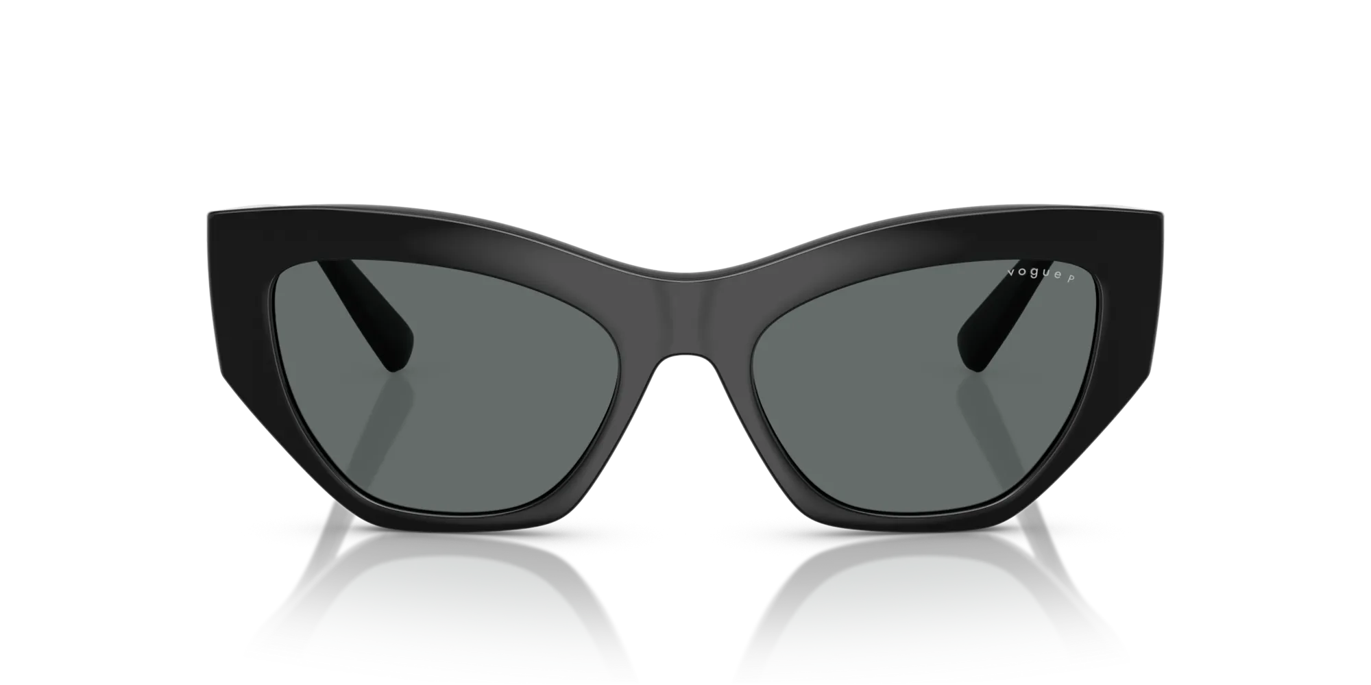 VOGUE EYEWEAR VO5607S W44/81 Occhiali da sole Nylon Nero Grigio Geometrica Polarizzata - immagine 3