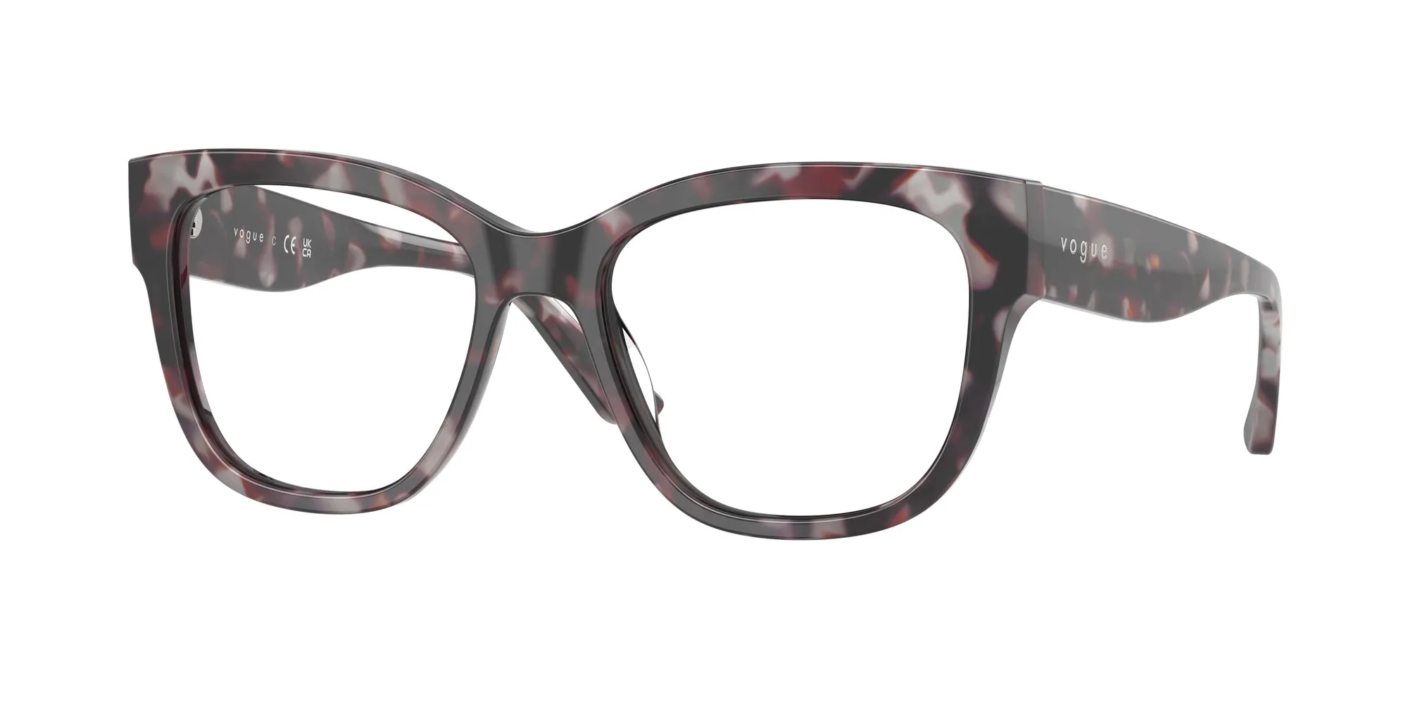 VOGUE EYEWEAR VO5605 3149 Montature da vista Acetato Grigio Squadrata Normale - immagine 1