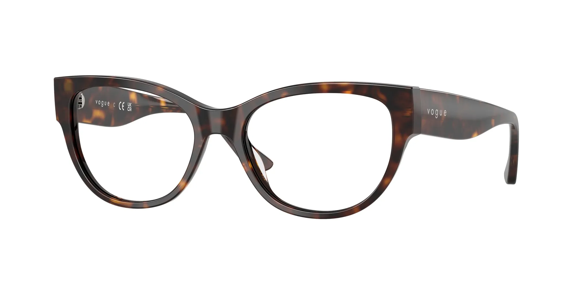 VOGUE EYEWEAR VO5604 W656 Montature da vista Acetato Marrone Cat Eye Normale - immagine 1
