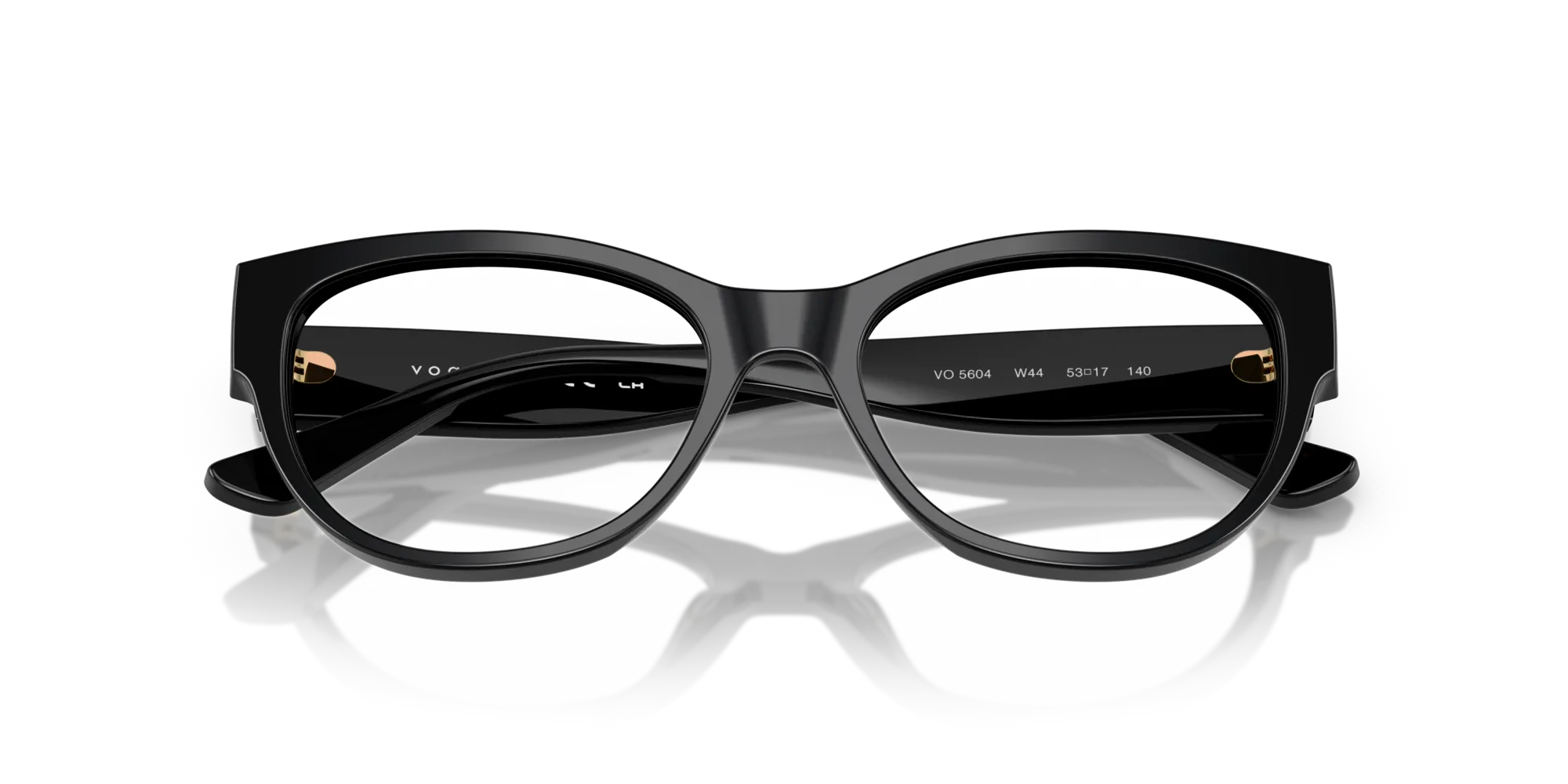 VOGUE EYEWEAR VO5604 W44 Montature da vista Acetato Nero Cat Eye Normale - immagine 2