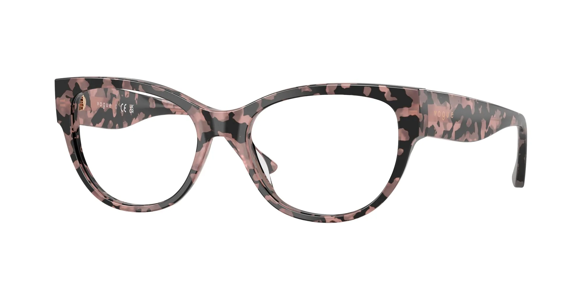 VOGUE EYEWEAR VO5604 3150 Montature da vista Acetato Tartaruga Cat Eye Normale - immagine 1