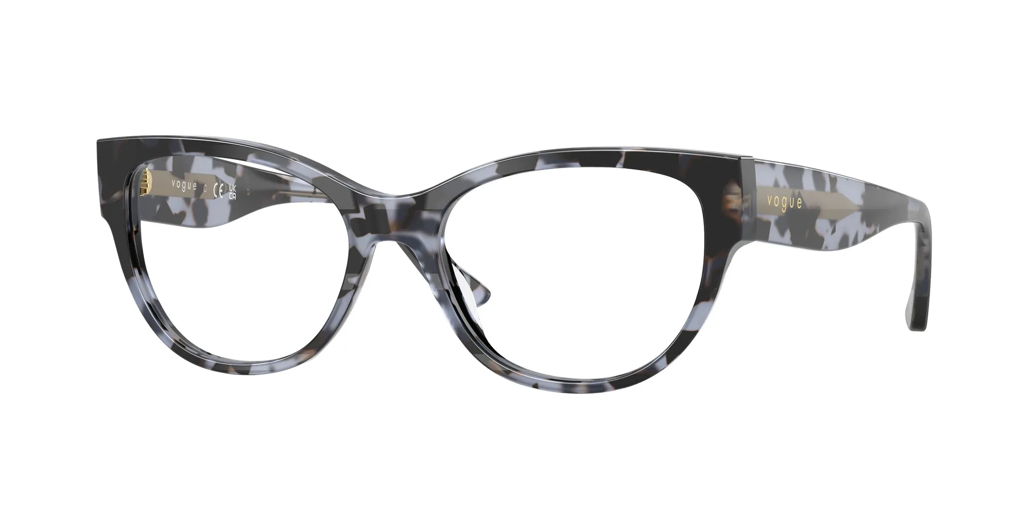 VOGUE EYEWEAR VO5604 3147 Montature da vista Acetato Blu Cat Eye Normale - immagine 1