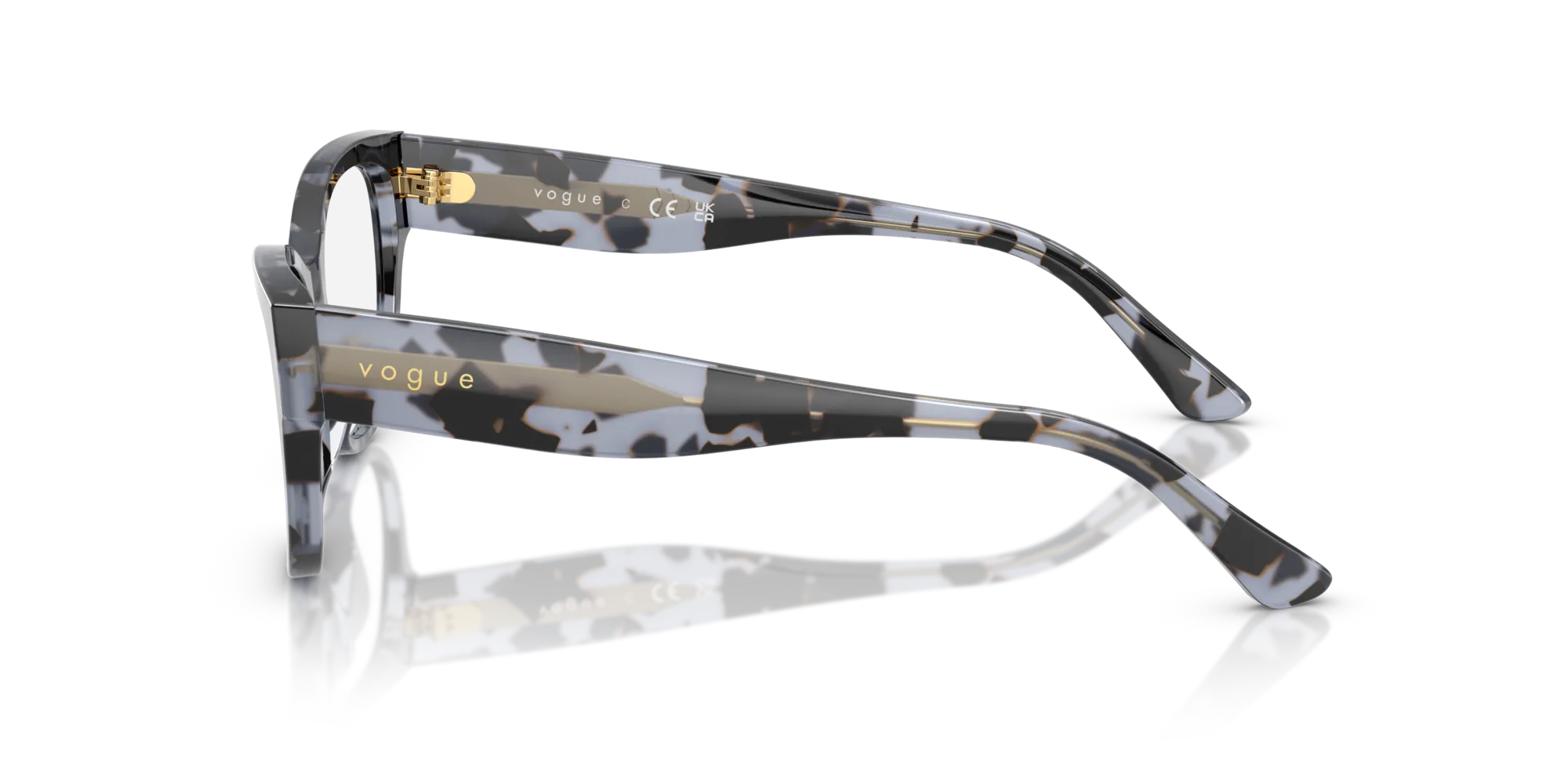VOGUE EYEWEAR VO5604 3147 Montature da vista Acetato Blu Cat Eye Normale - immagine 4