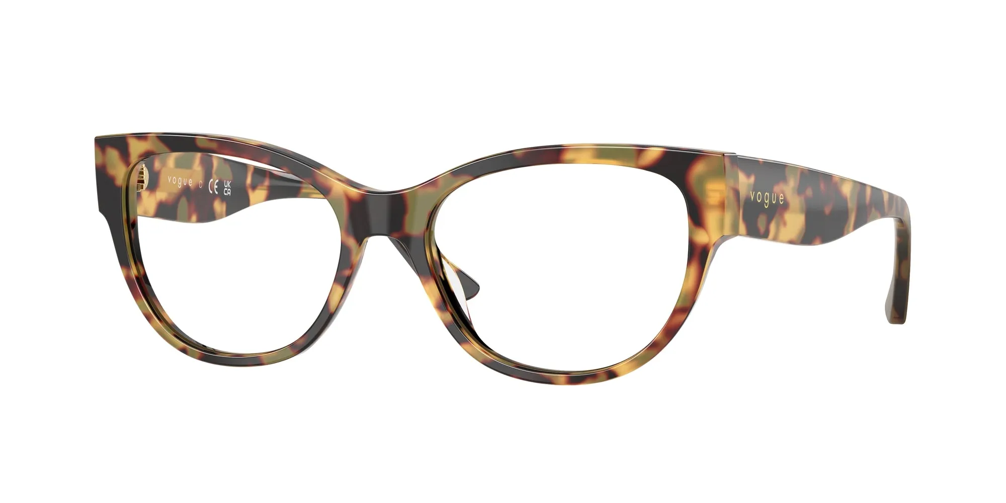 VOGUE EYEWEAR VO5604 2605 Montature da vista Acetato Tartaruga Cat Eye Normale - immagine 1