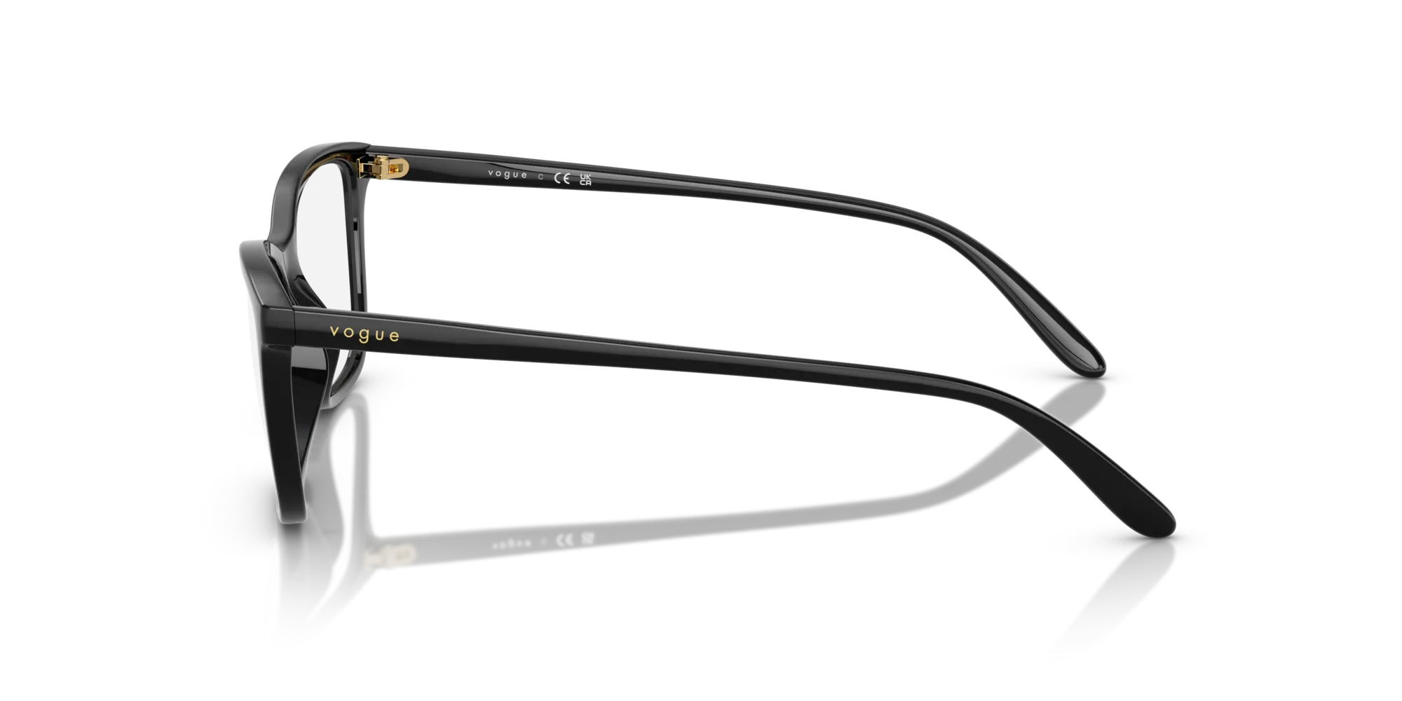 VOGUE EYEWEAR VO5603 W44 Montature da vista Nylon Nero Farfalla Normale - immagine 4