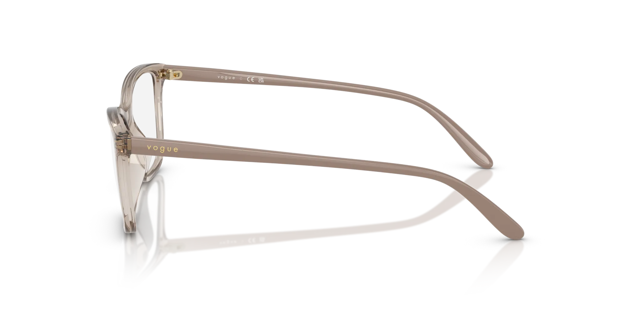 VOGUE EYEWEAR VO5603 2990 Montature da vista Nylon Marrone Farfalla Normale - immagine 4