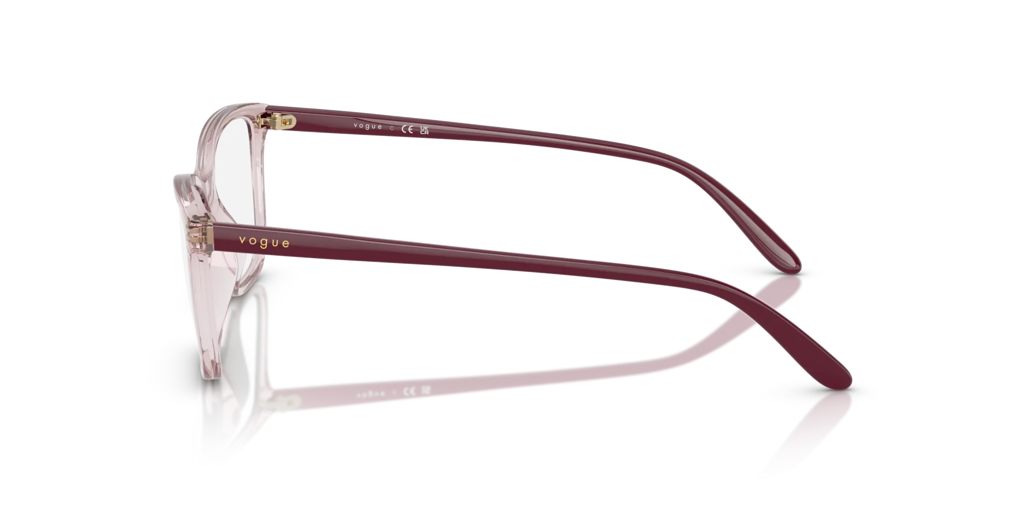 VOGUE EYEWEAR VO5603 2942 Montature da vista Nylon Rosa Farfalla Normale - immagine 4