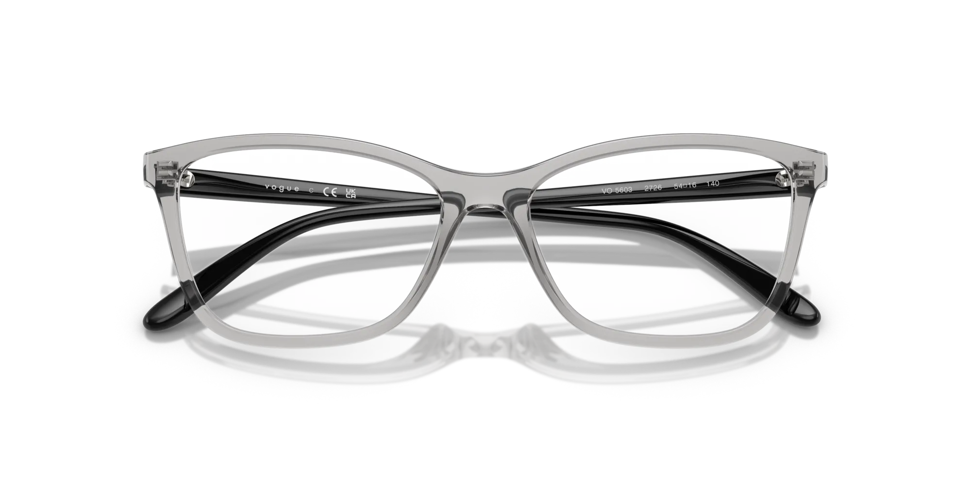 VOGUE EYEWEAR VO5603 2726 Montature da vista Nylon Grigio Farfalla Normale - immagine 2