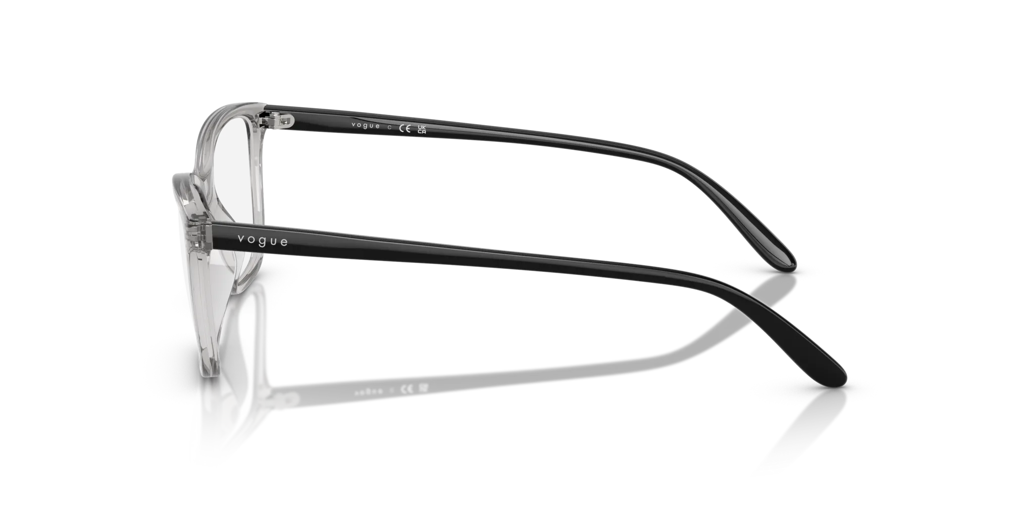 VOGUE EYEWEAR VO5603 2726 Montature da vista Nylon Grigio Farfalla Normale - immagine 4