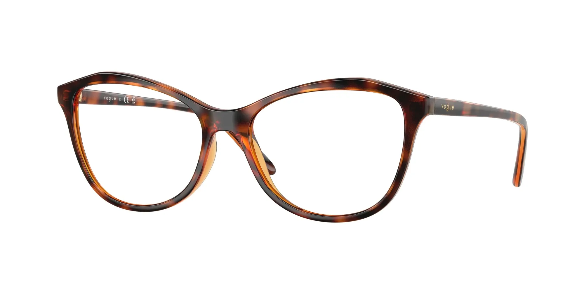 VOGUE EYEWEAR VO5602 W656 Montature da vista Nylon Marrone Geometrica Normale - immagine 1