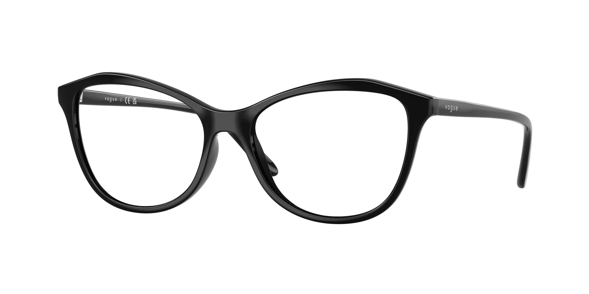 VOGUE EYEWEAR VO5602 W44 Montature da vista Nylon Nero Geometrica Normale - immagine 1