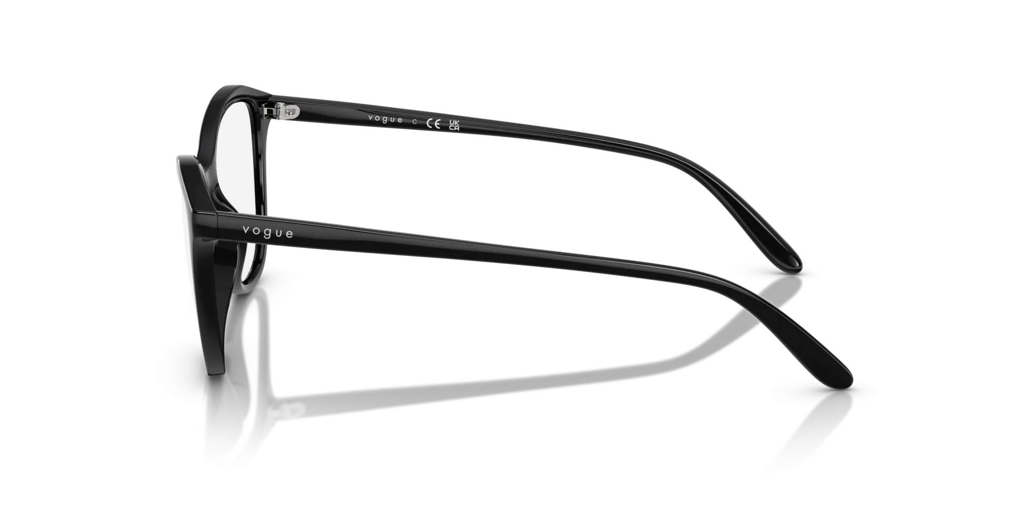 VOGUE EYEWEAR VO5602 W44 Montature da vista Nylon Nero Geometrica Normale - immagine 4