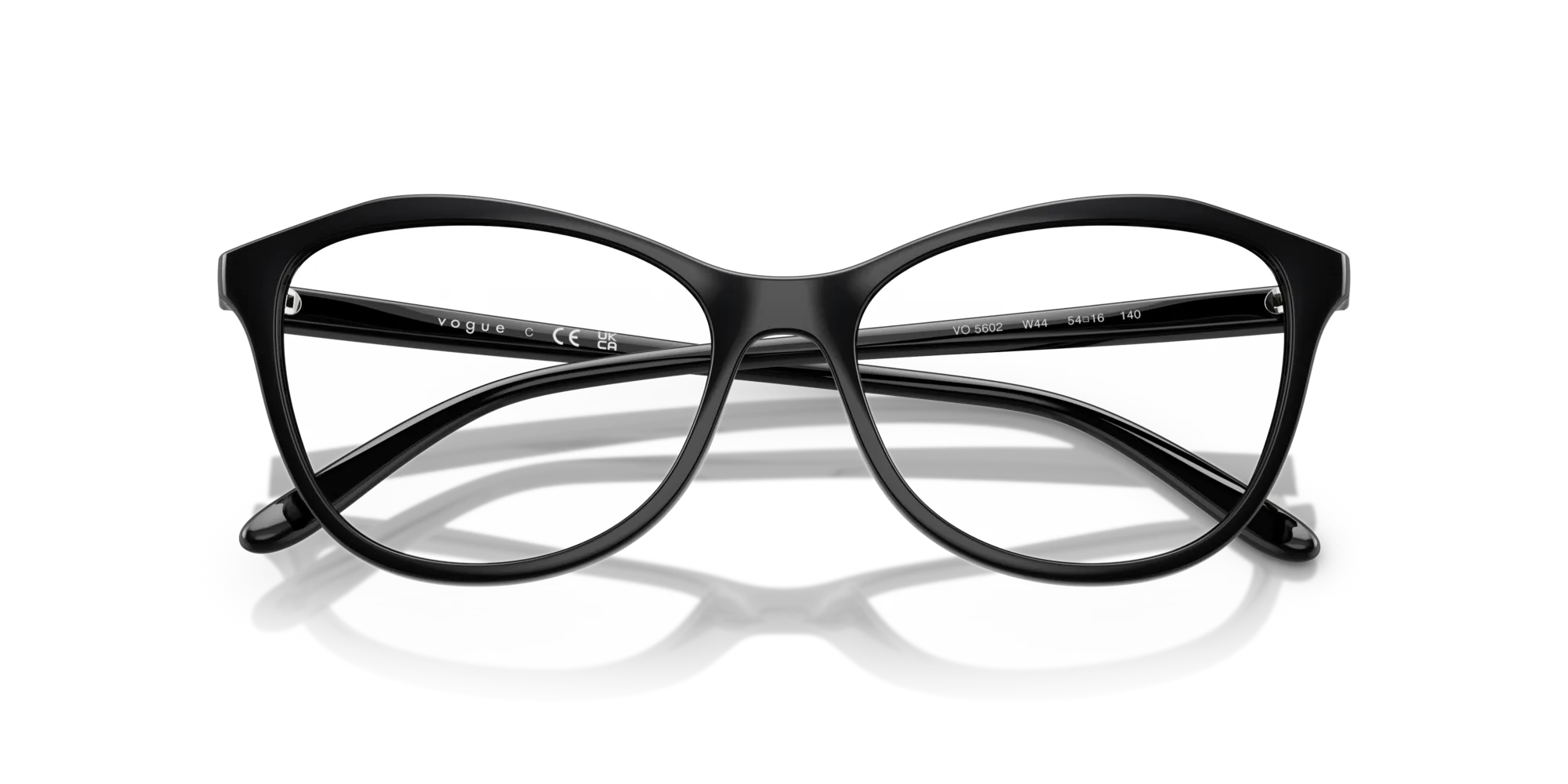 VOGUE EYEWEAR VO5602 W44 Montature da vista Nylon Nero Geometrica Normale - immagine 2