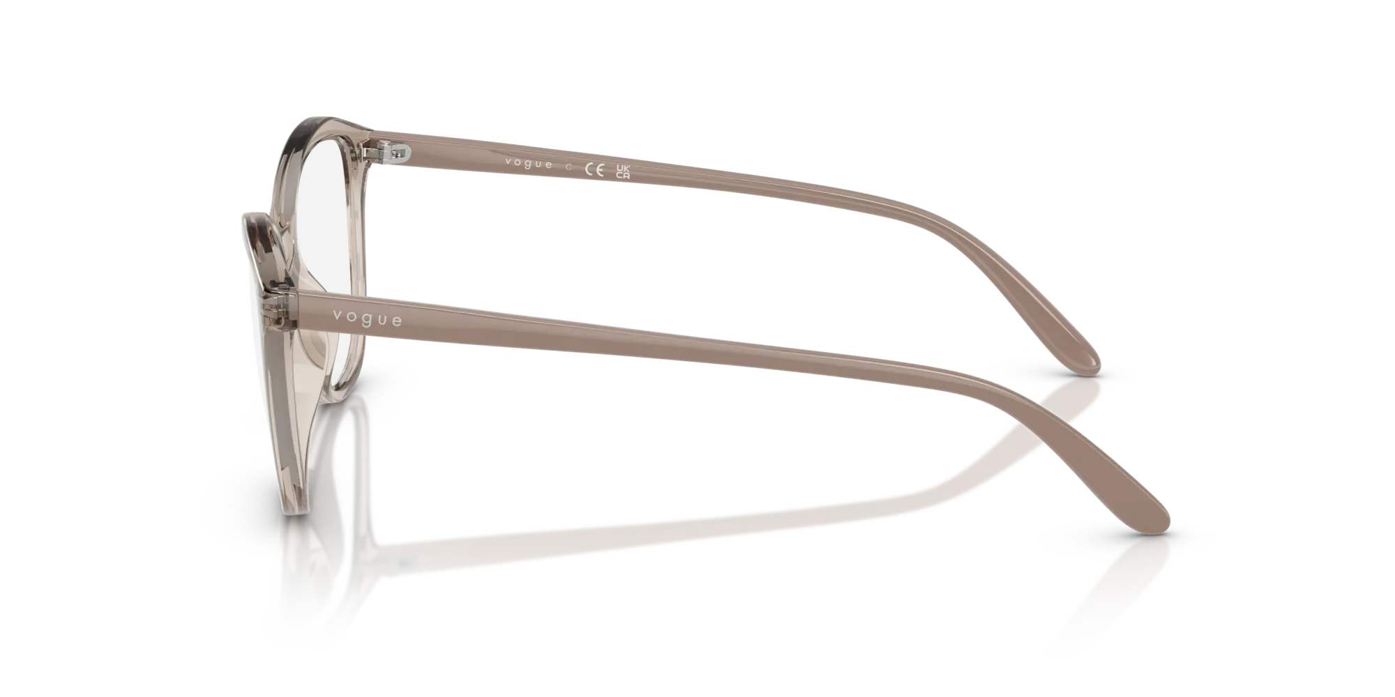 VOGUE EYEWEAR VO5602 2990 Montature da vista Nylon Marrone Geometrica Normale - immagine 4