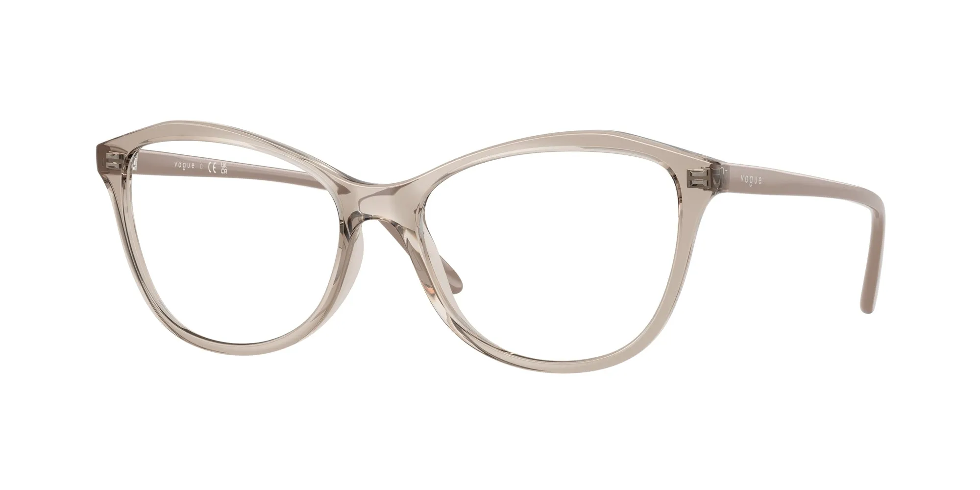 VOGUE EYEWEAR VO5602 2990 Montature da vista Nylon Marrone Geometrica Normale - immagine 1