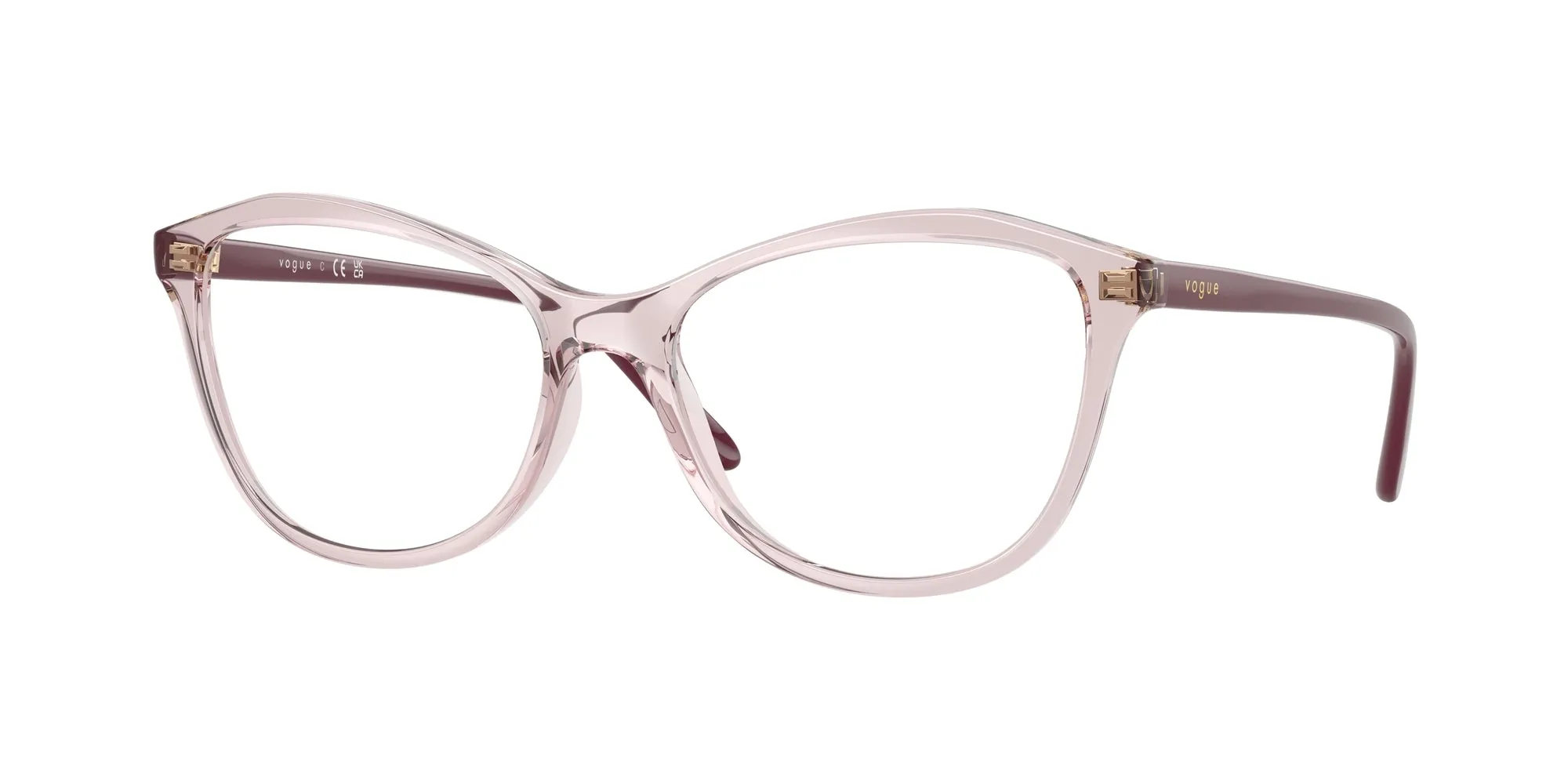 VOGUE EYEWEAR VO5602 2942 Montature da vista Nylon Rosa Geometrica Normale - immagine 1