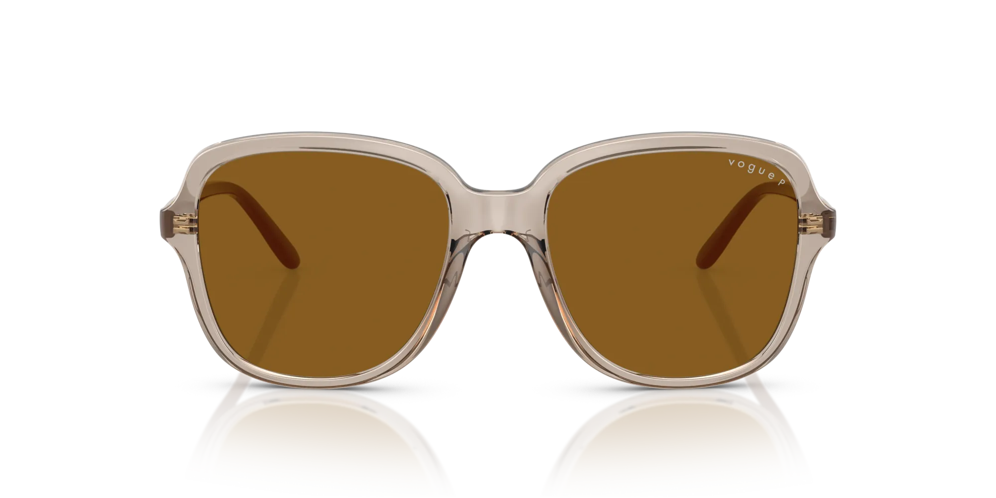 VOGUE EYEWEAR VO5601S 299083 Occhiali da sole Nylon Marrone Marrone Squadrata Polarizzata - immagine 3
